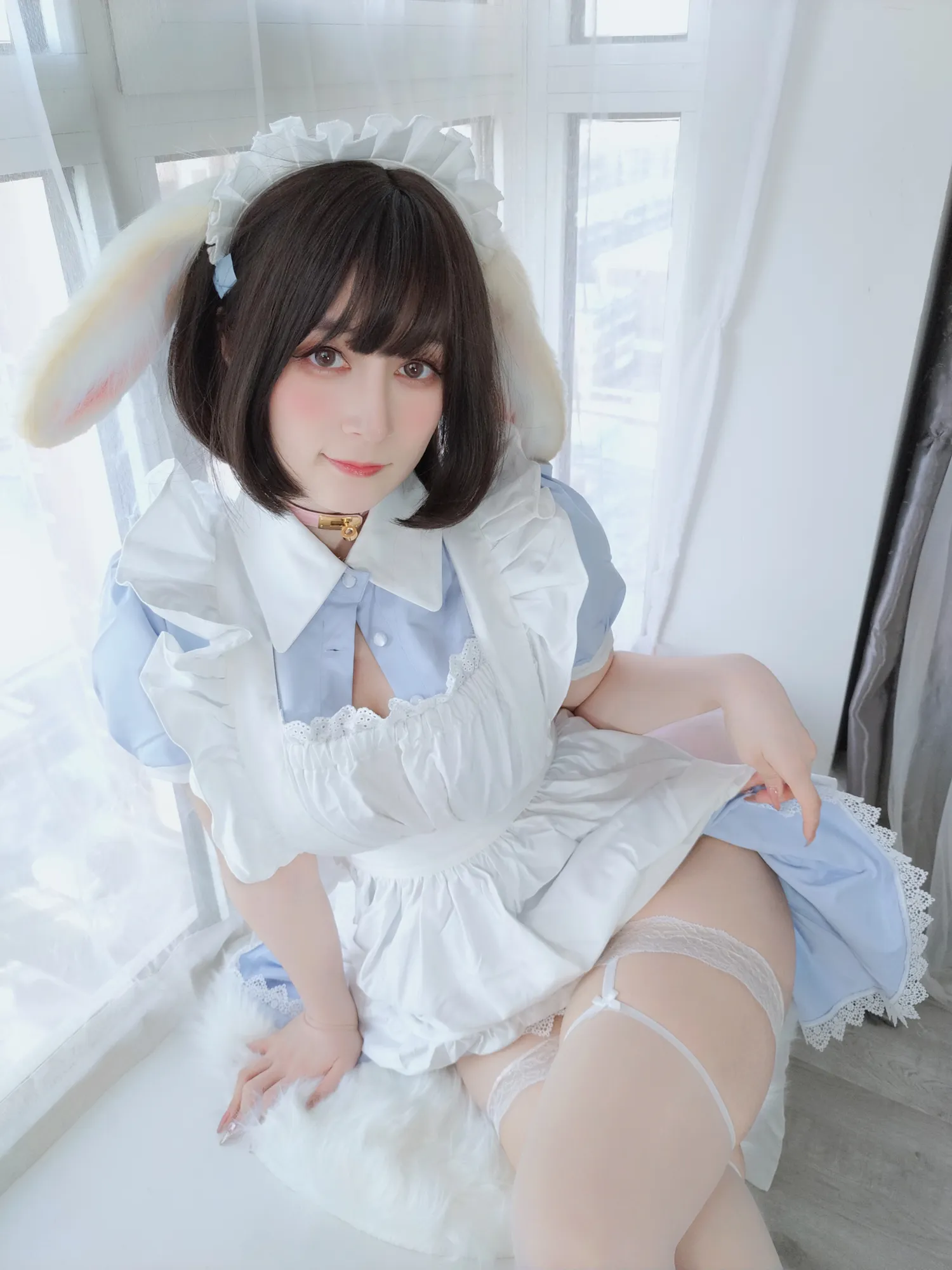 白银 NO.098_014 巨乳兔的女仆 NO.0000