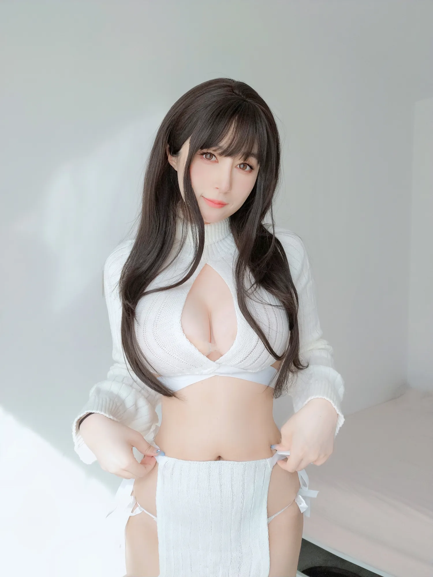 白银 NO.111_001 白いセーター NO.0000