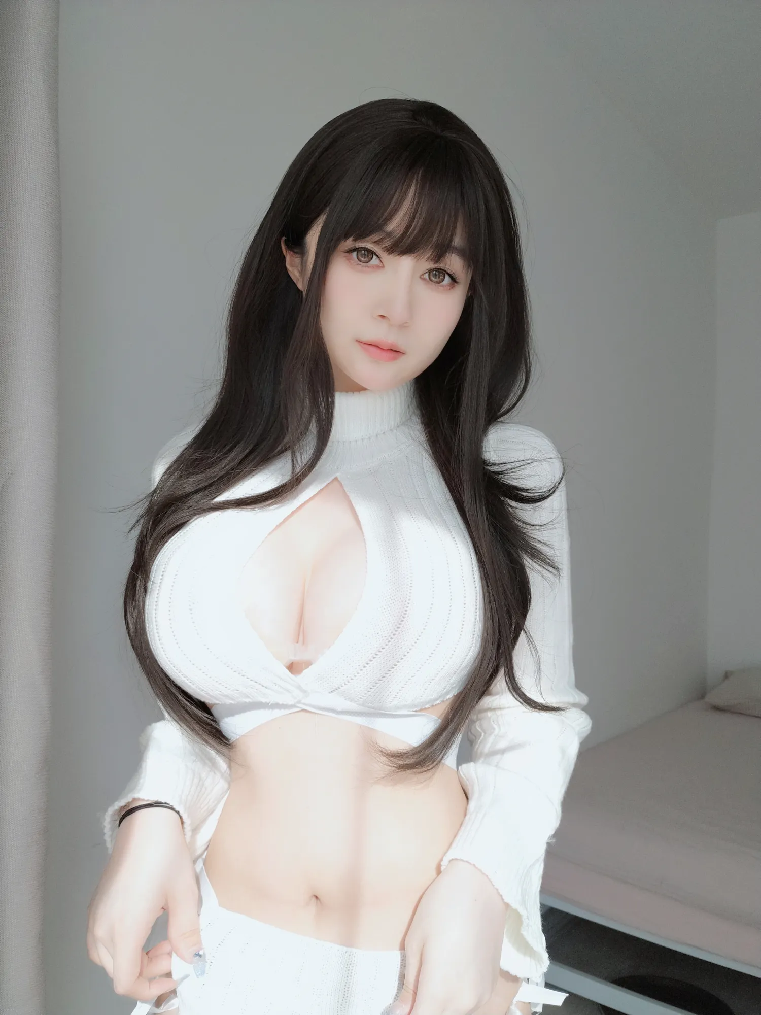 白银 NO.111_001 白いセーター NO.0000