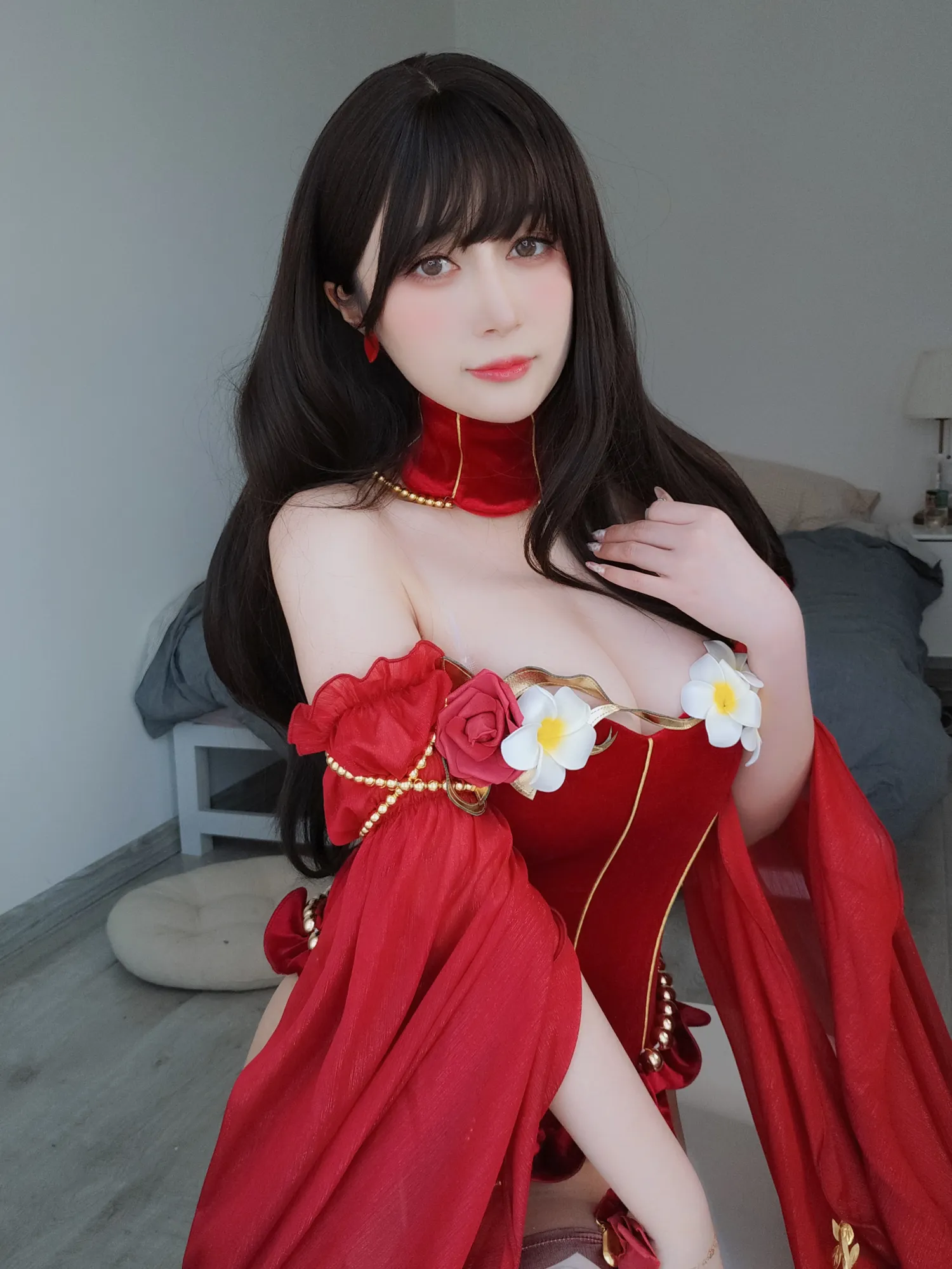 白银 NO.113_001 赤いドレス NO.0000