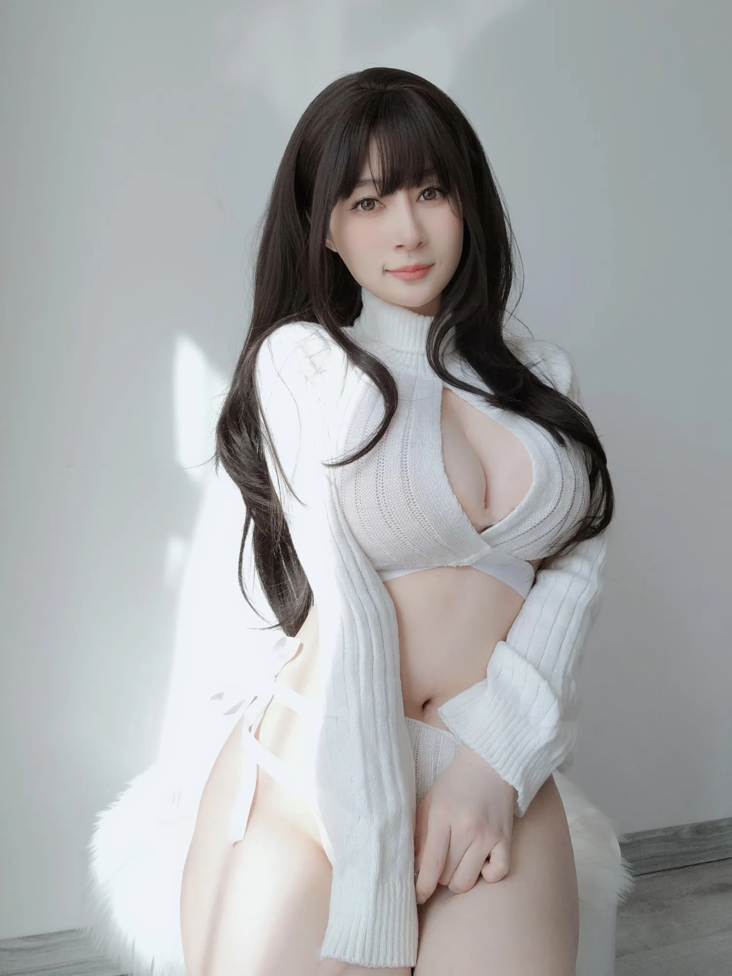 白银 NO.114_001 白いセーター NO.0000
