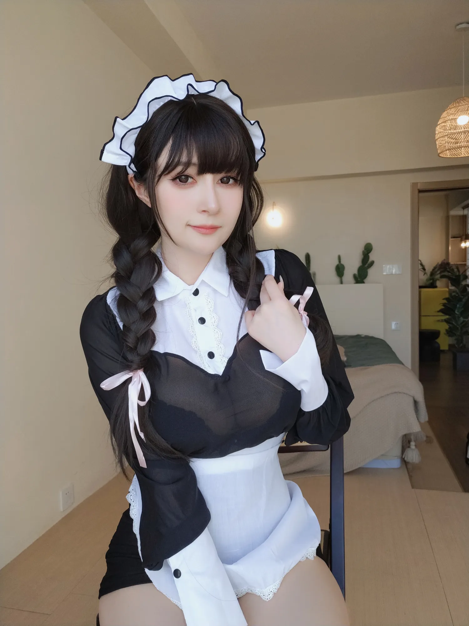 白银81 NO.119 透明なメイド服 NO.0000