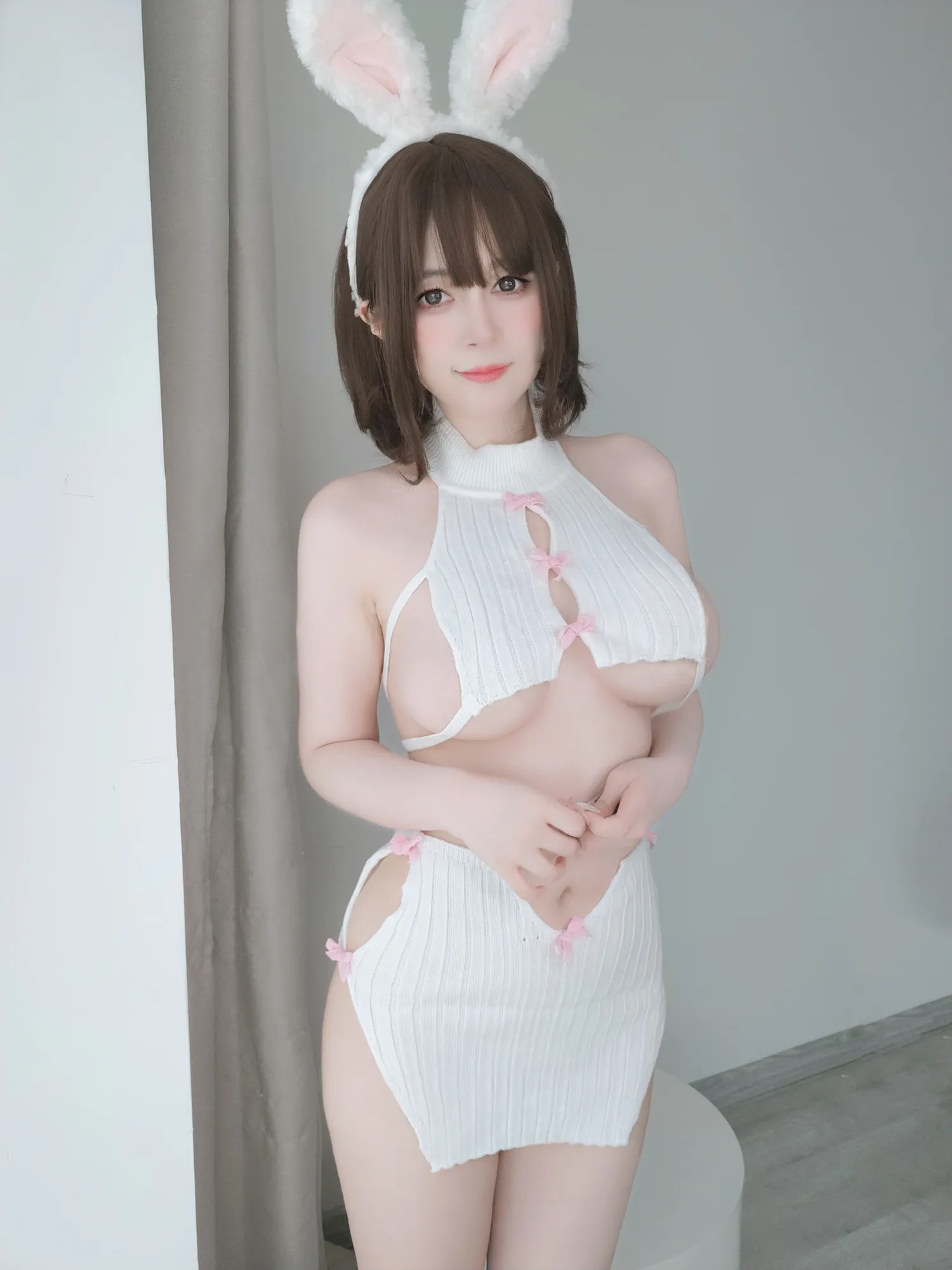 白银 NO.140_006 透明ウサギガール1 NO.0000