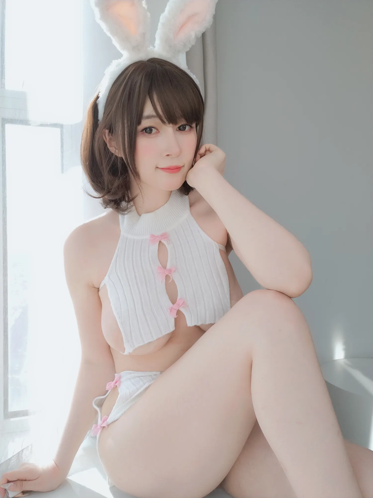 白银 NO.140_006 透明ウサギガール1 NO.0000