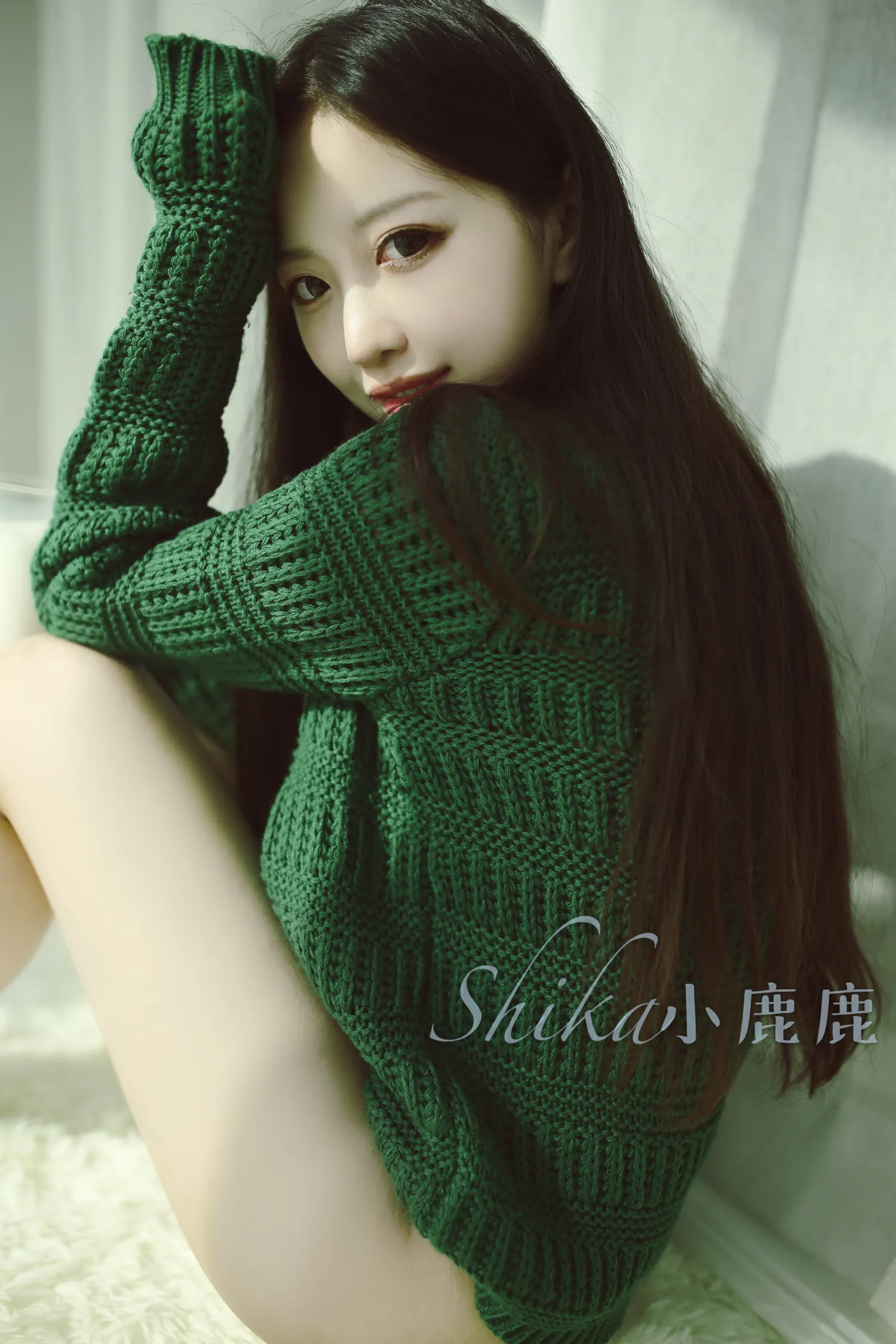 Shika小鹿鹿 NO.021 红绿毛衣 NO.0000