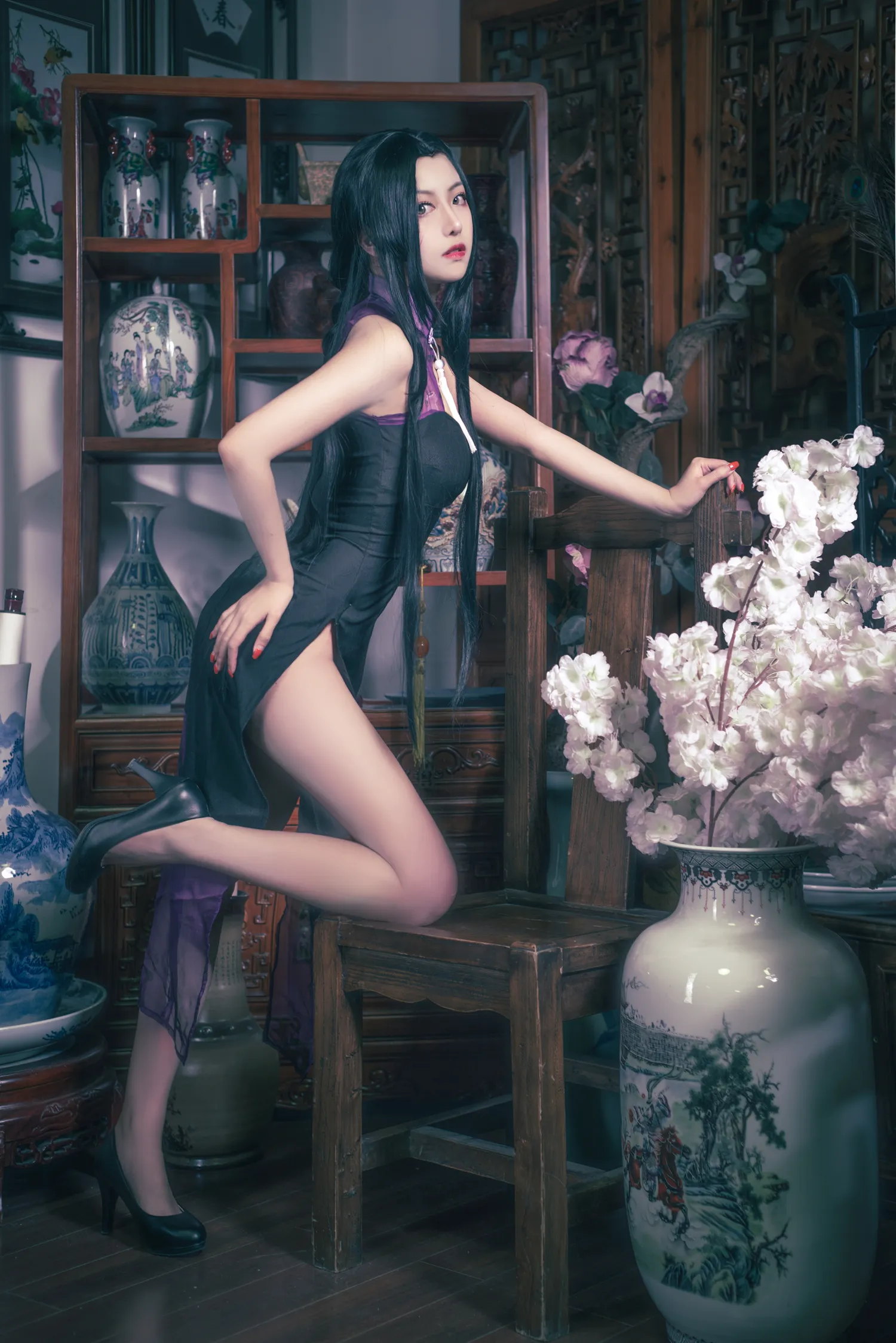 Shika小鹿鹿 NO.048 万花旗袍 NO.0000