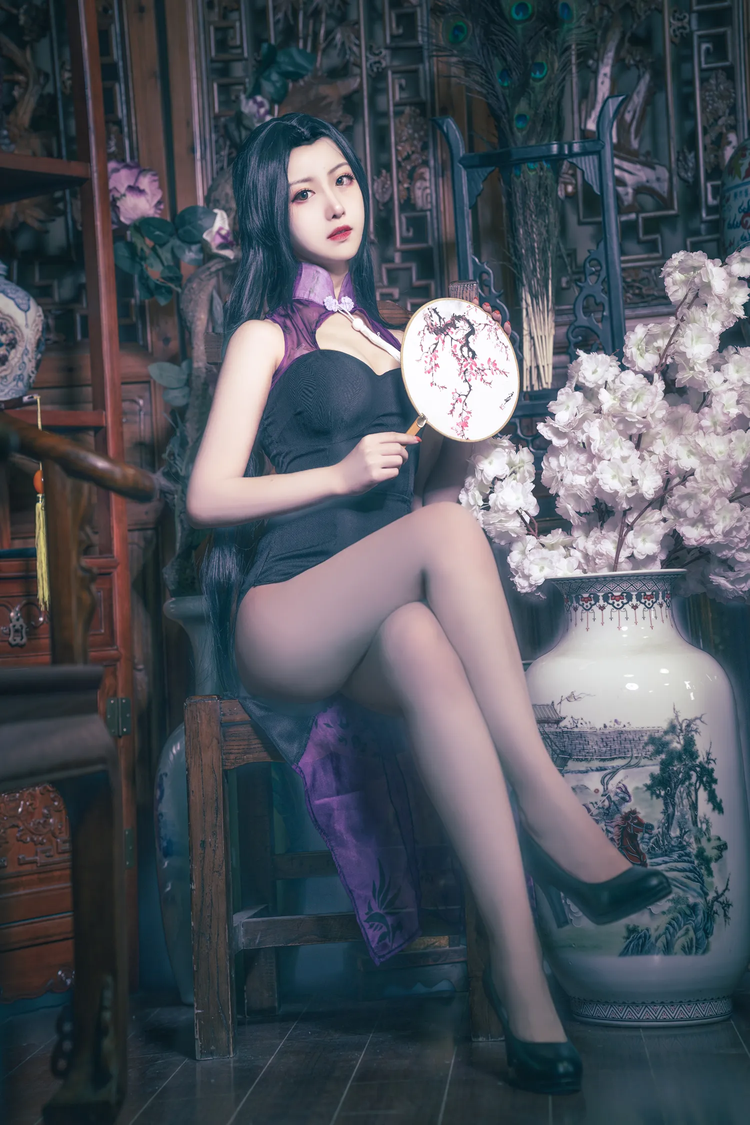 Shika小鹿鹿 NO.048 万花旗袍 NO.0000