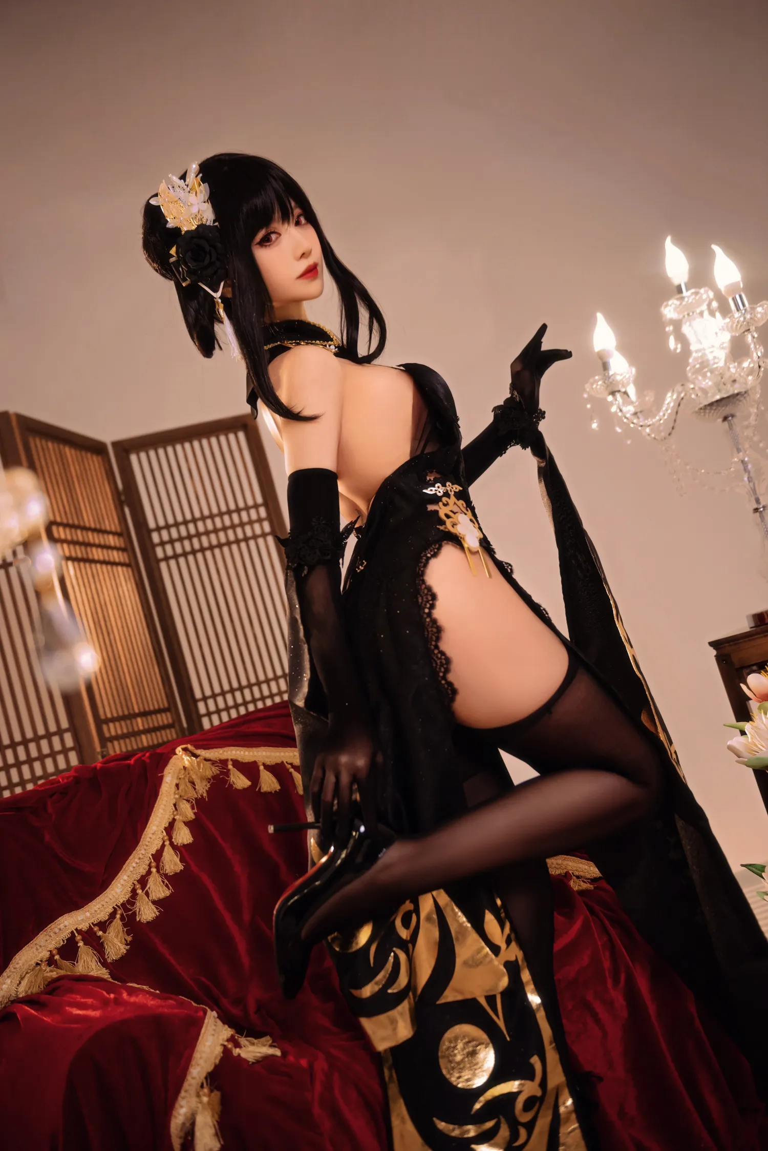 Shika小鹿鹿 NO.089 碧蓝航线镇海 奇奢花苑 NO.0000