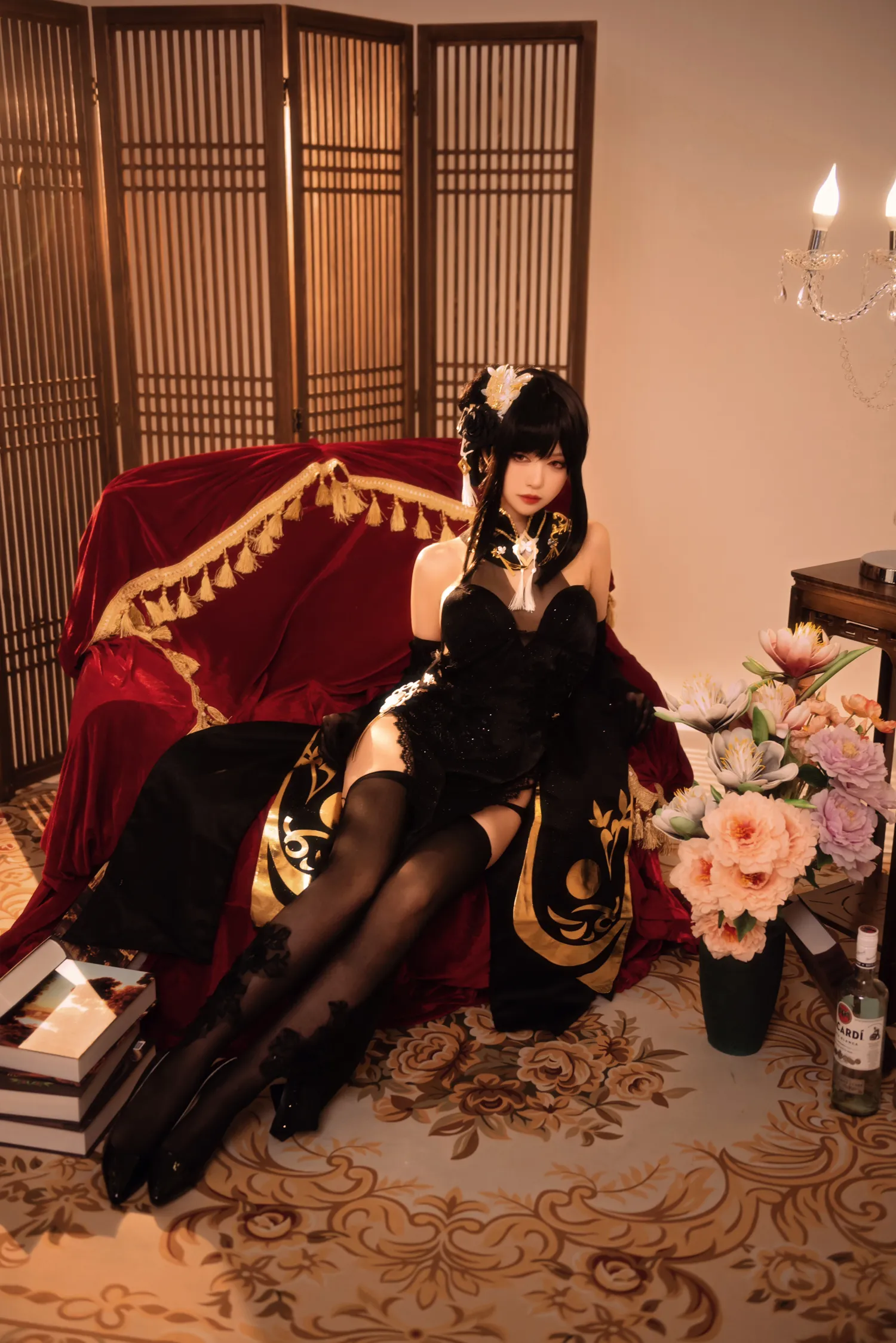 Shika小鹿鹿 NO.089 碧蓝航线镇海 奇奢花苑 NO.0000