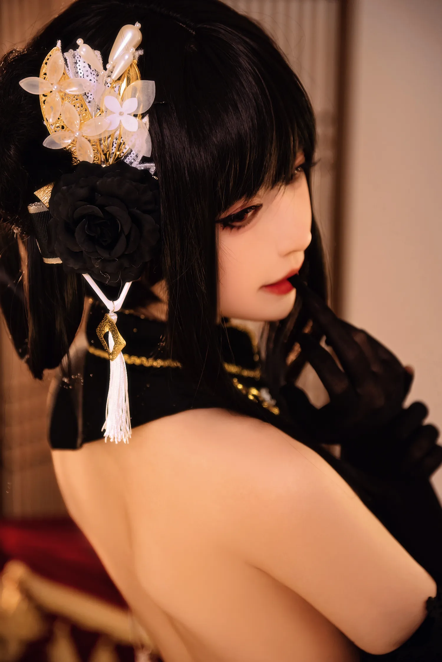 Shika小鹿鹿 NO.089 碧蓝航线镇海 奇奢花苑 NO.0000