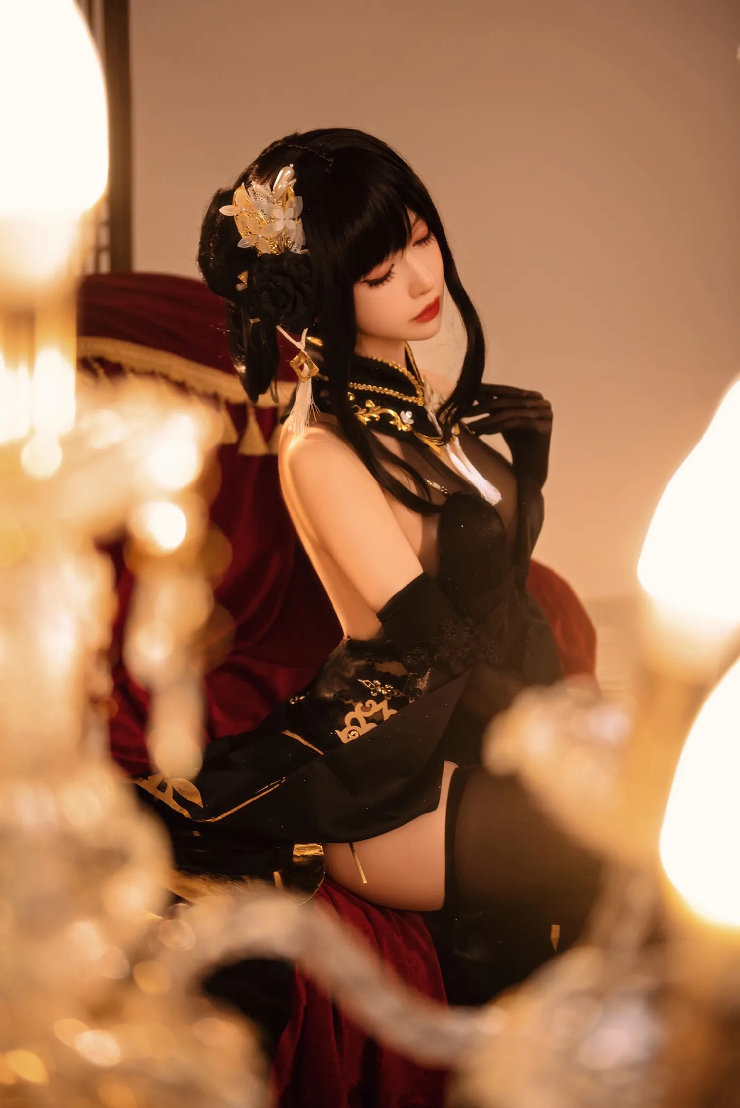Shika小鹿鹿 NO.089 碧蓝航线镇海 奇奢花苑 NO.0000