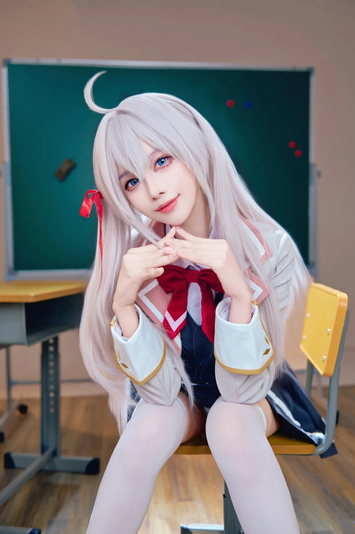 Shika小鹿鹿 NO.129 邻座艾莉同学 NO.0000