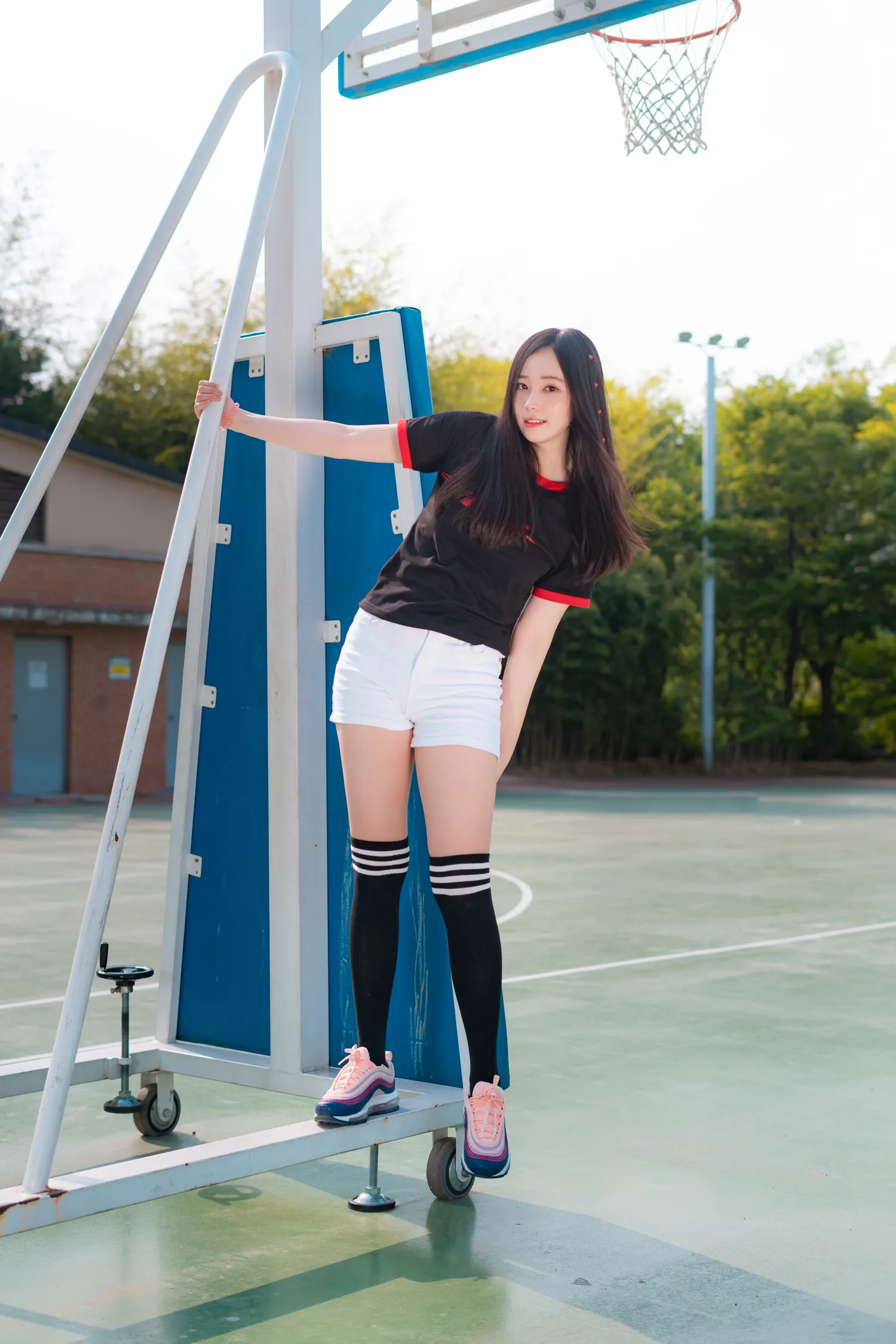 Bambi NO.059 [CREAMSODA] Over knee socks NO.0000