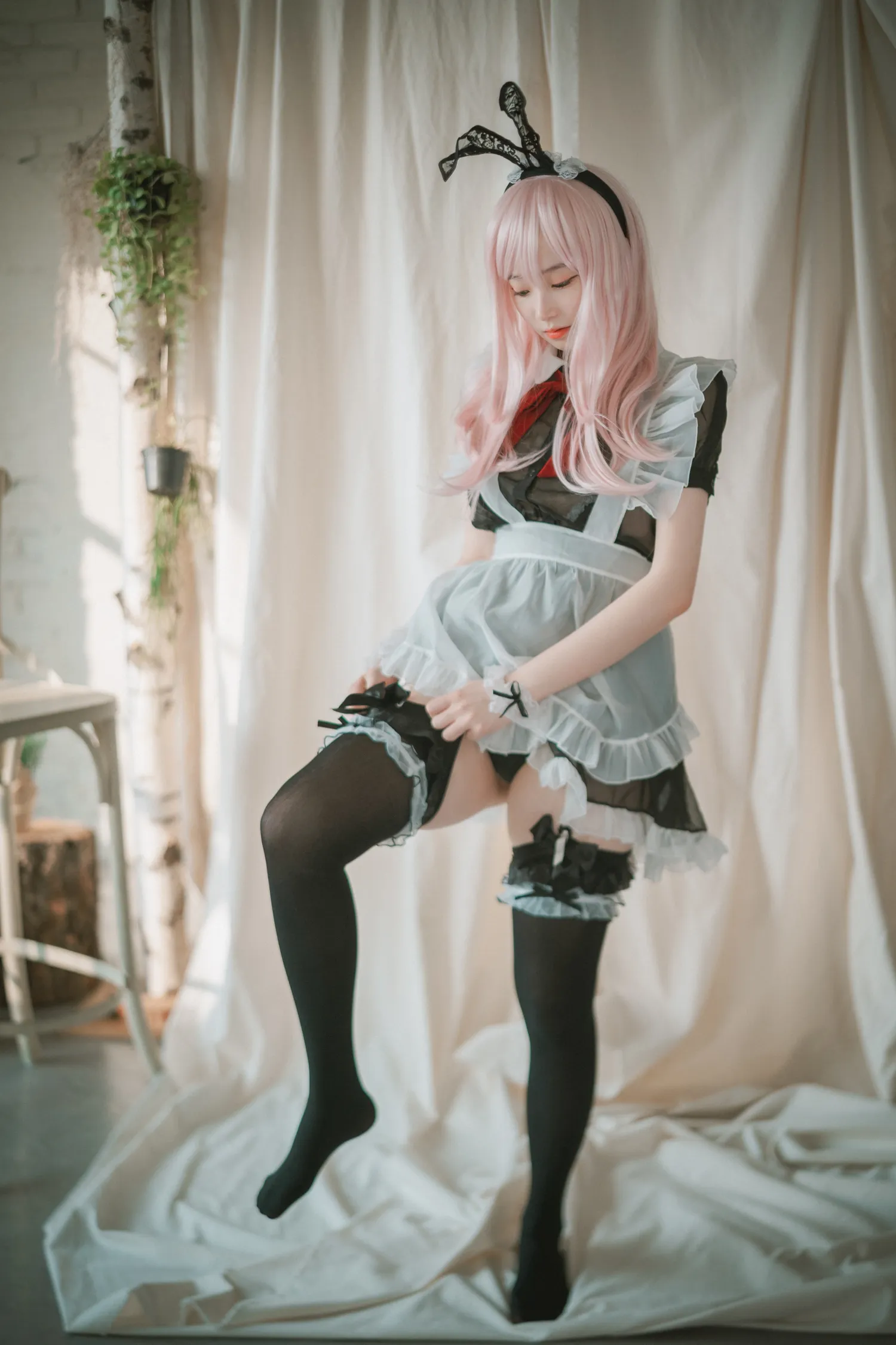 Bambi NO.065 [DJAWA] Sheer Bunny Maid NO.0000