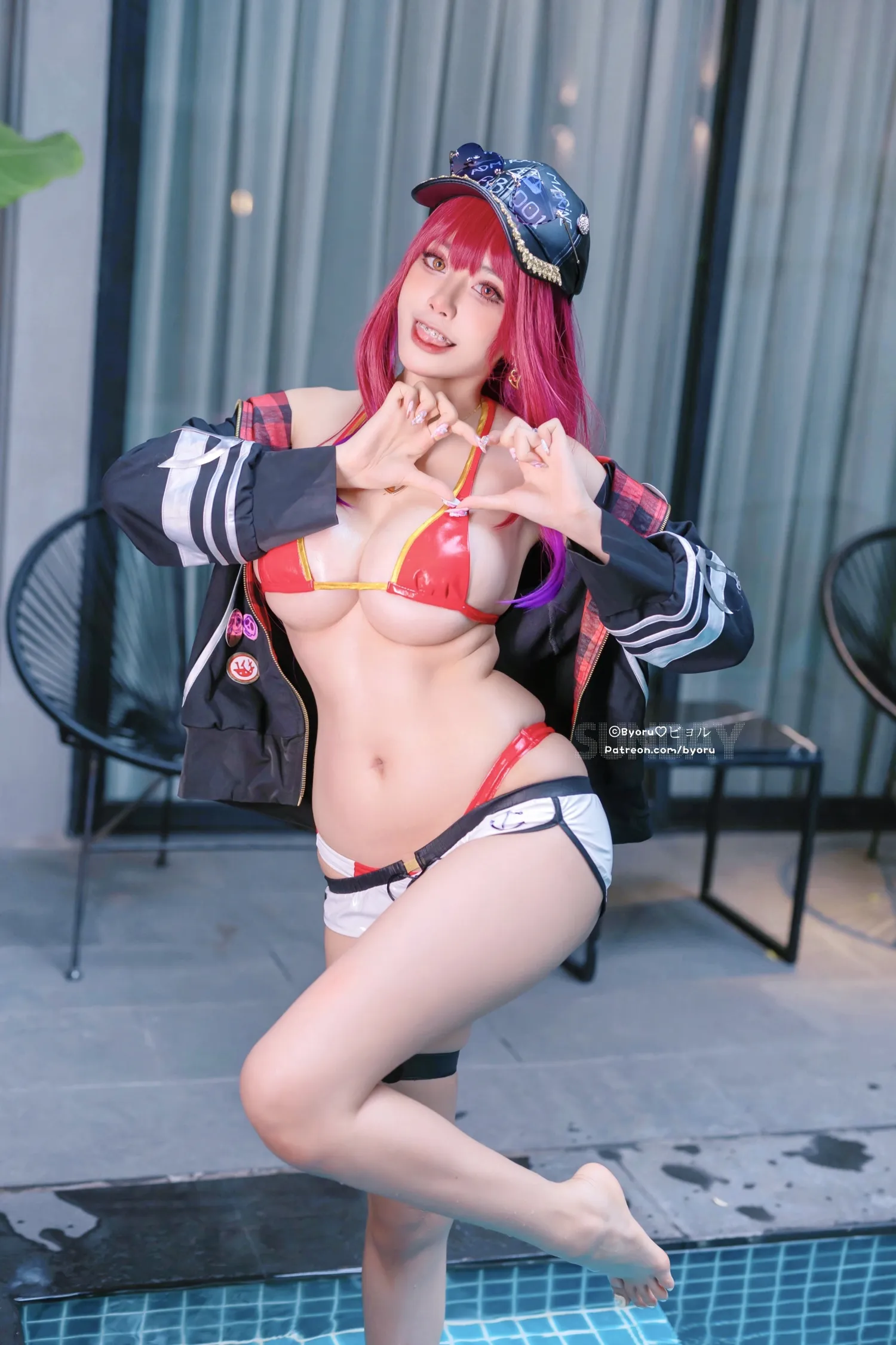 Byoru NO.161 Houshou Marine Bikini Hololive NO.0000