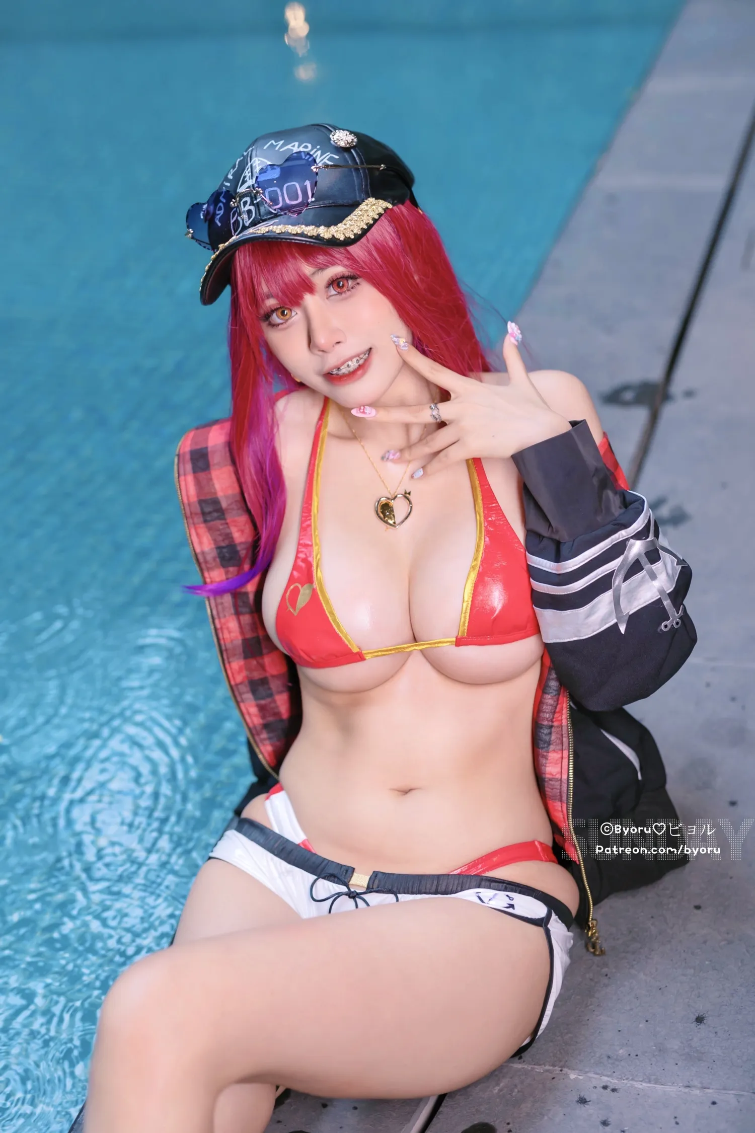 Byoru NO.161 Houshou Marine Bikini Hololive NO.0000