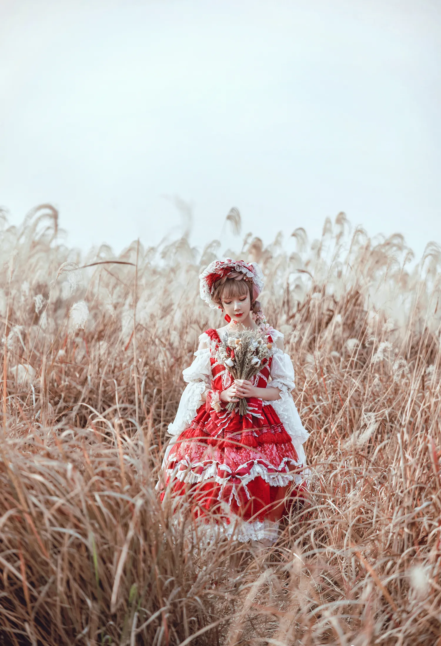阿包也是兔娘 NO.005 lolita红裙 NO.0000