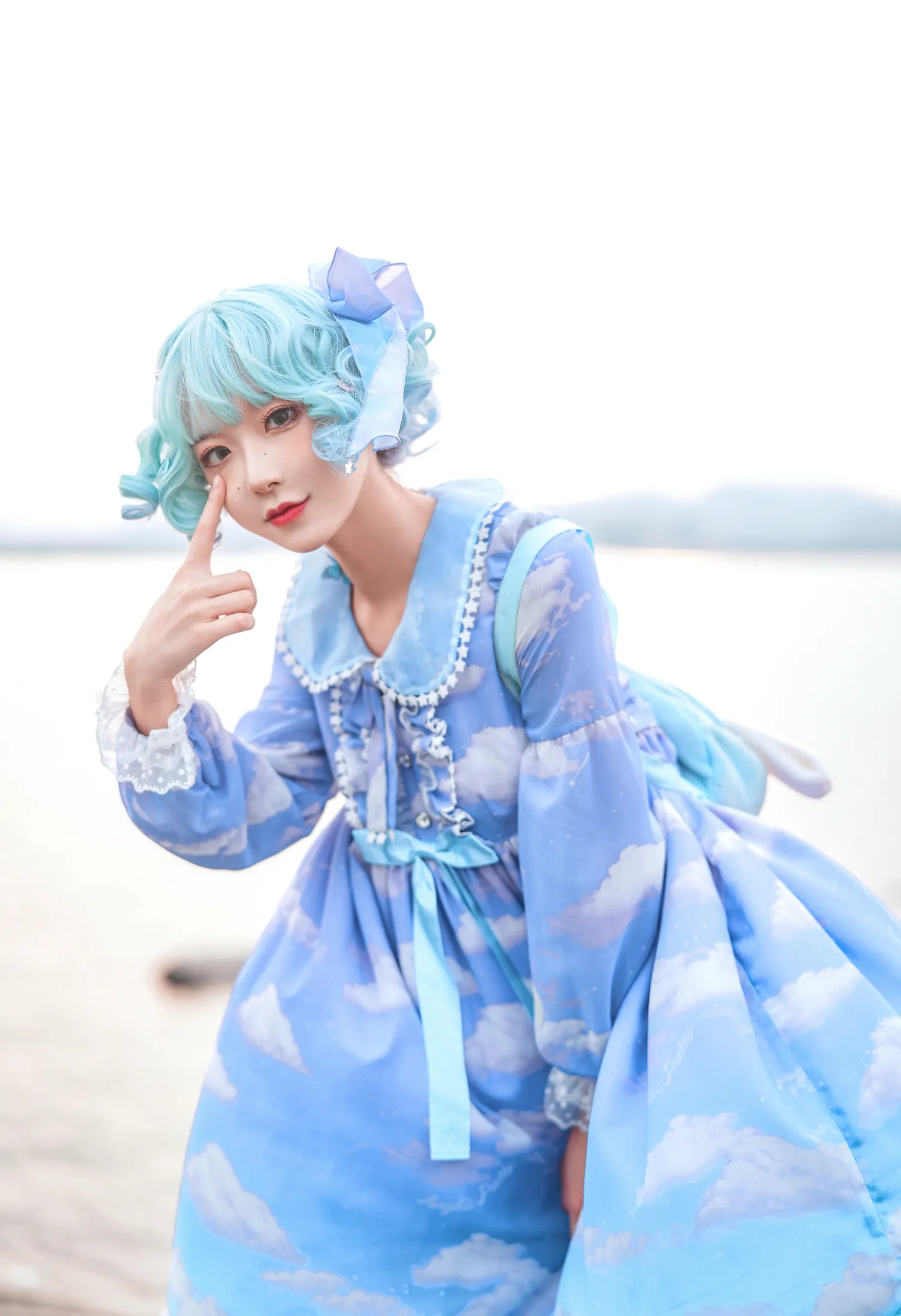 阿包也是兔娘 NO.011 lolita蓝裙 NO.0000