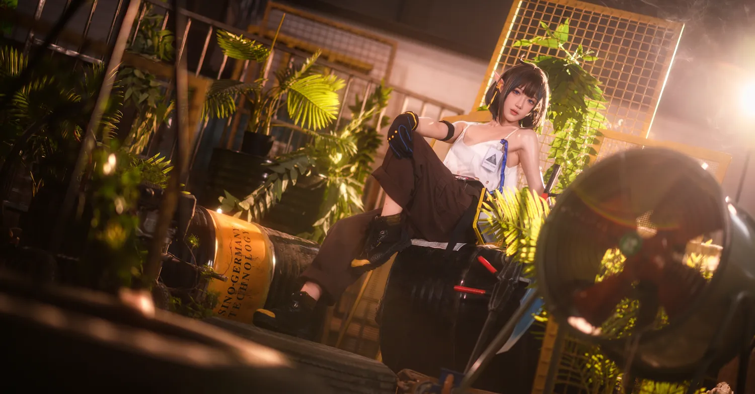 阿包也是兔娘 NO.050 06月舰长《明日方舟 森蚺》 NO.0000