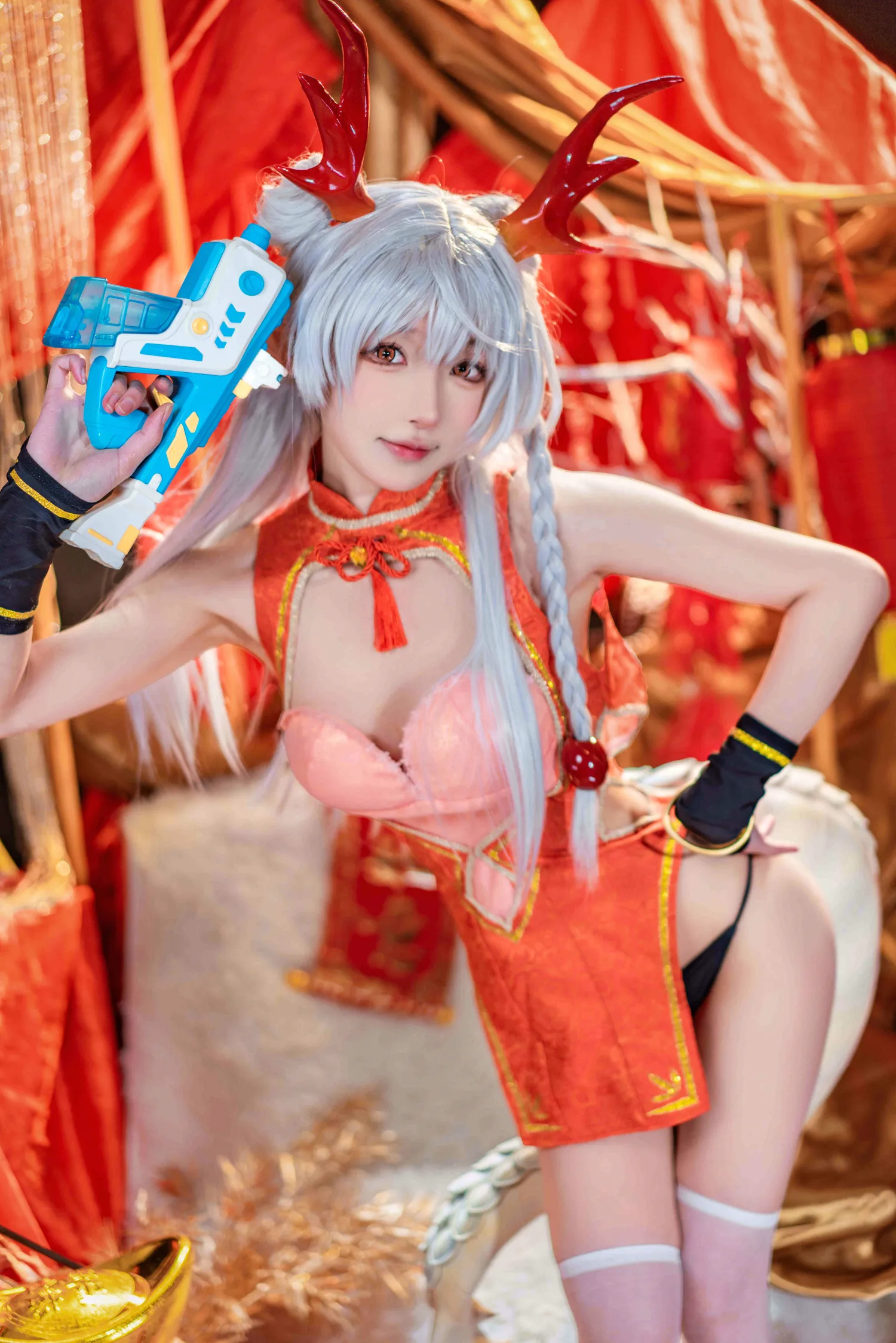 阿包也是兔娘 NO.083 新春贺图 龙妹 NO.0000