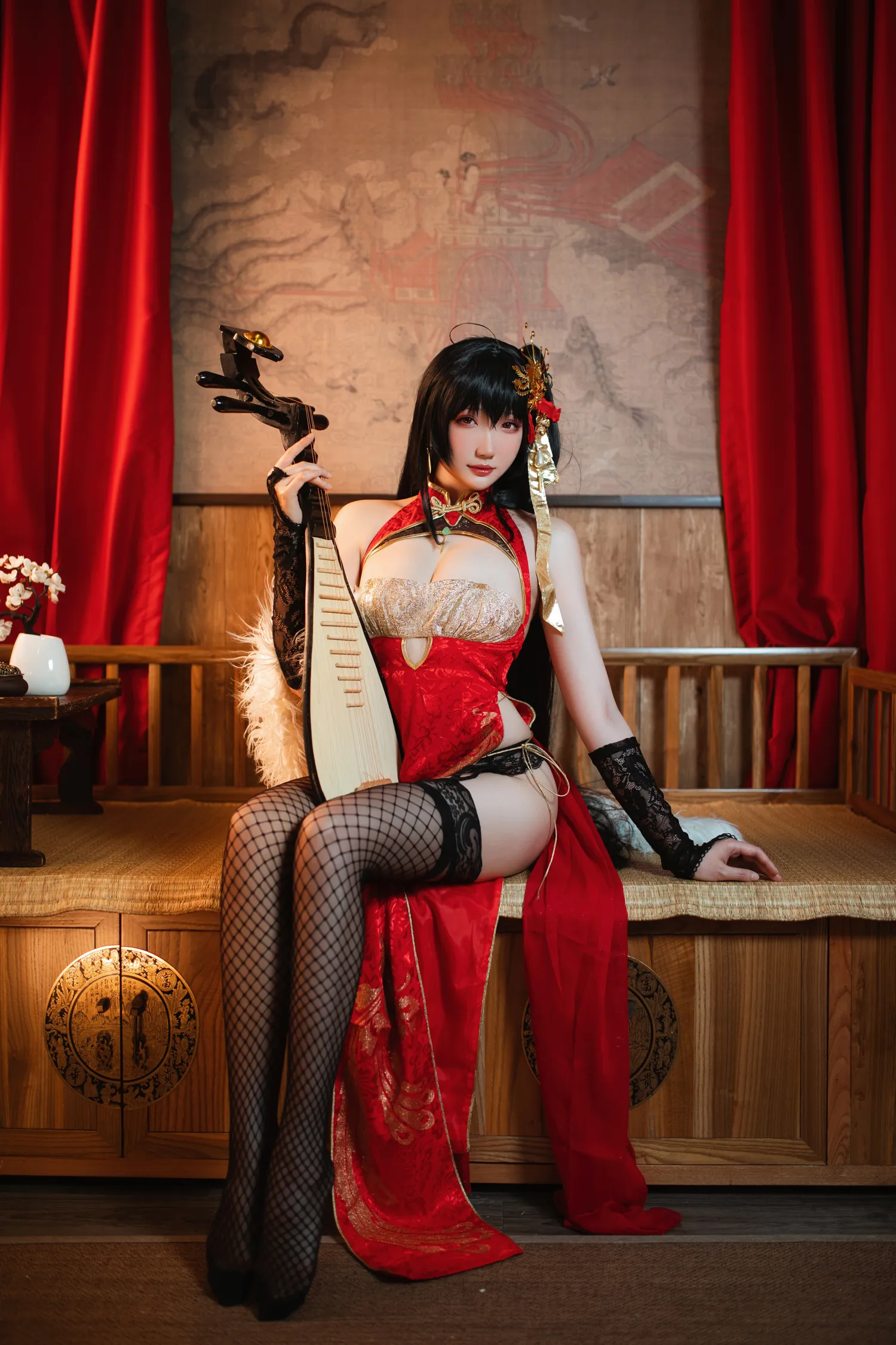 瓜希酱 NO.045 大凤旗袍 NO.0000