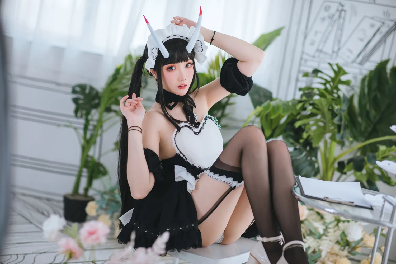 瓜希酱 NO.048 能代女仆 NO.0000