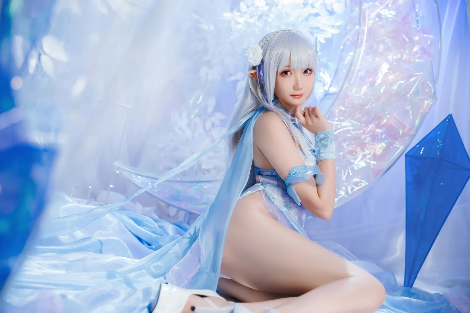 瓜希酱 NO.049 爱蜜莉雅 水晶礼服 NO.0000