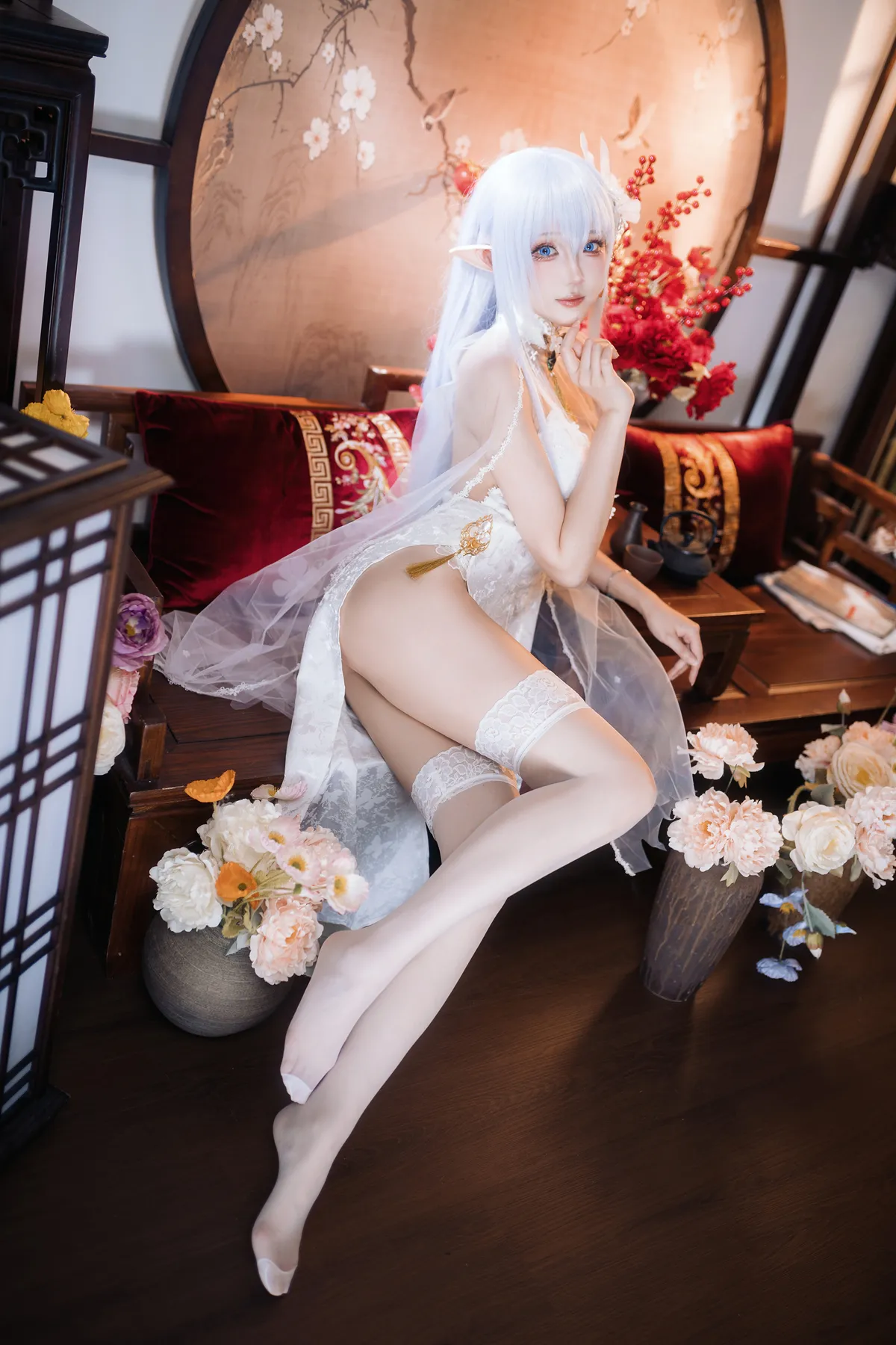 瓜希酱 NO.096 阿尔比恩旗袍 NO.0000