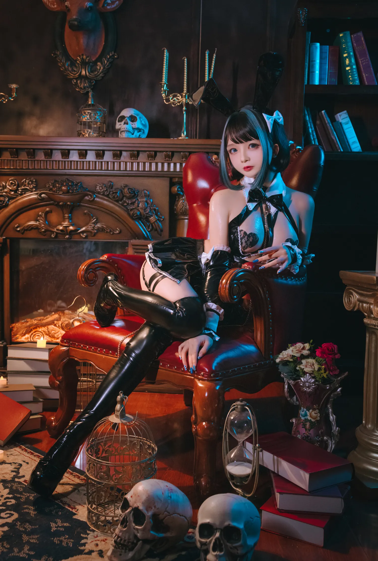 日奈娇 NO.050 万圣恶魔皮衣 NO.0000