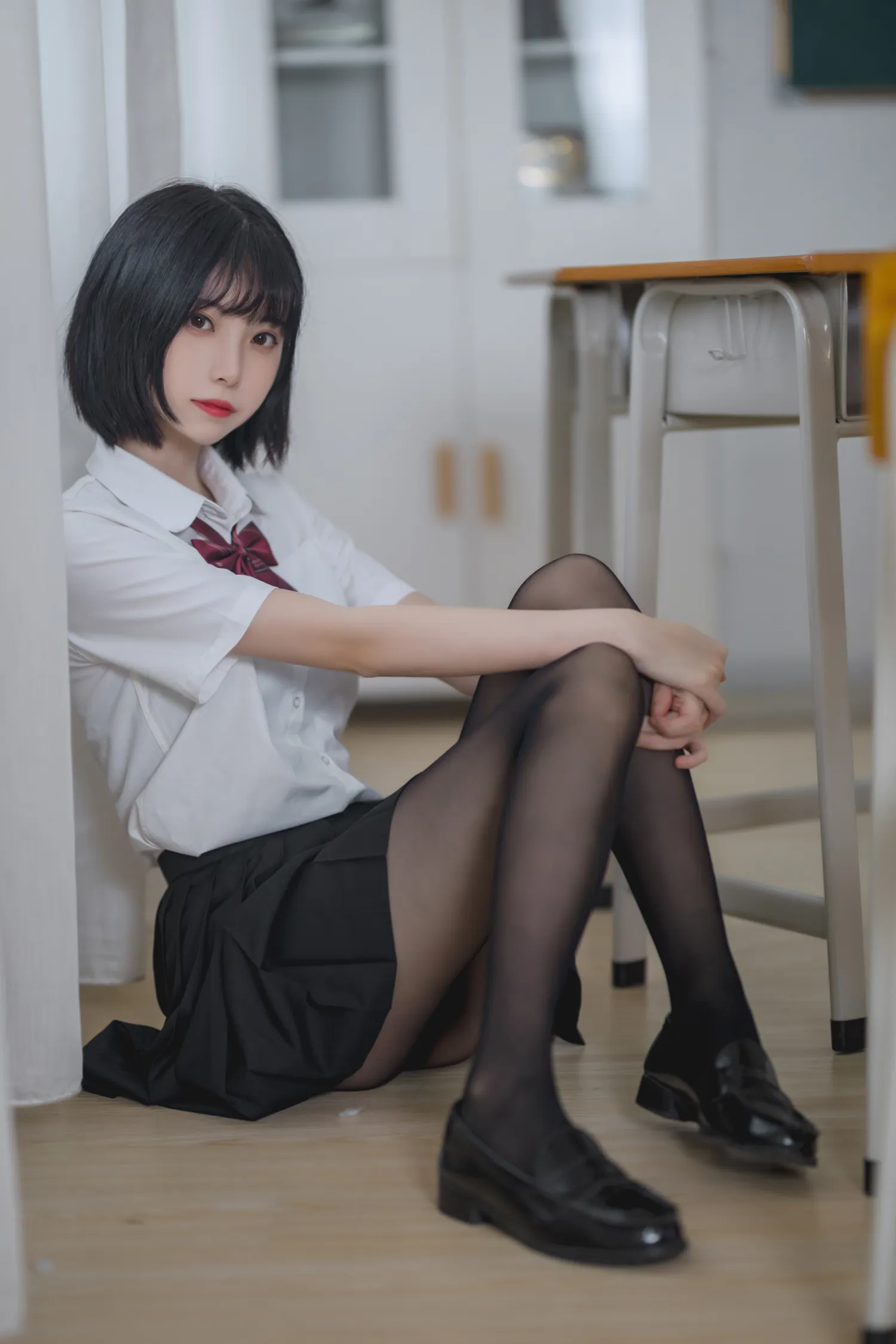 许岚LAN NO.001 教室jk黑丝 NO.0000