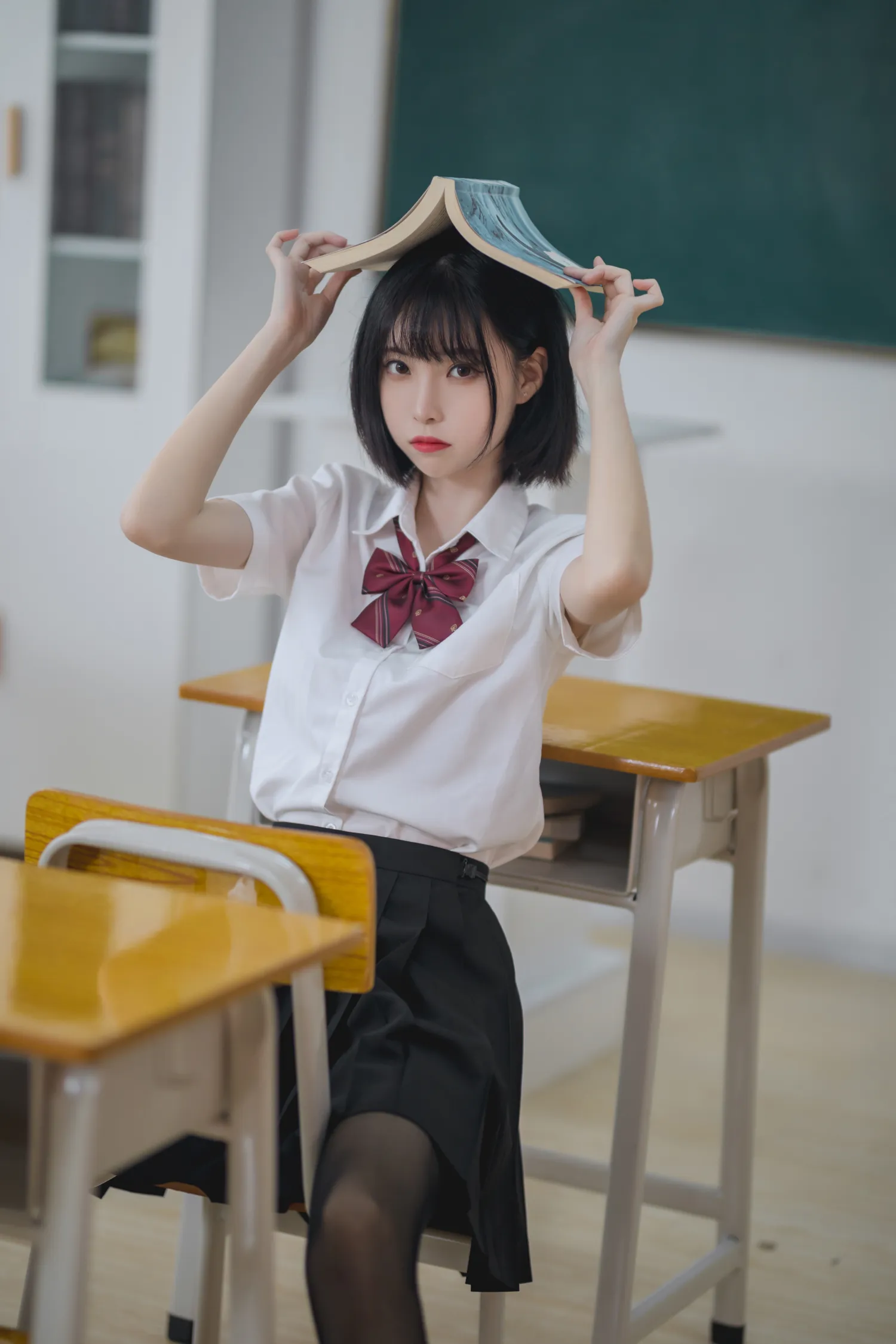许岚LAN NO.001 教室jk黑丝 NO.0000