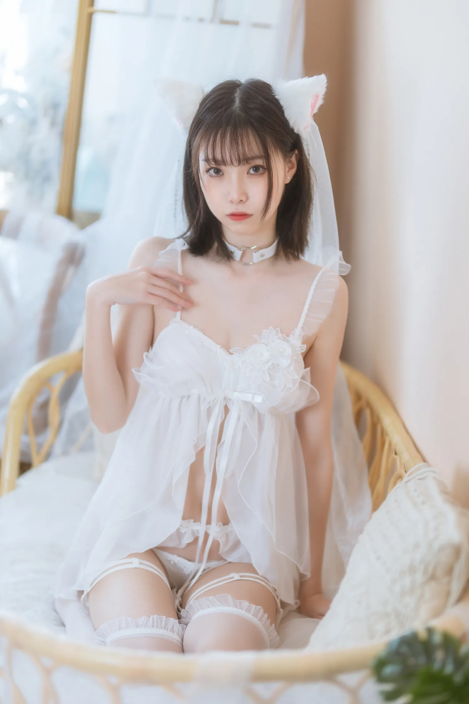 许岚LAN NO.003 少女白色裙 NO.0000