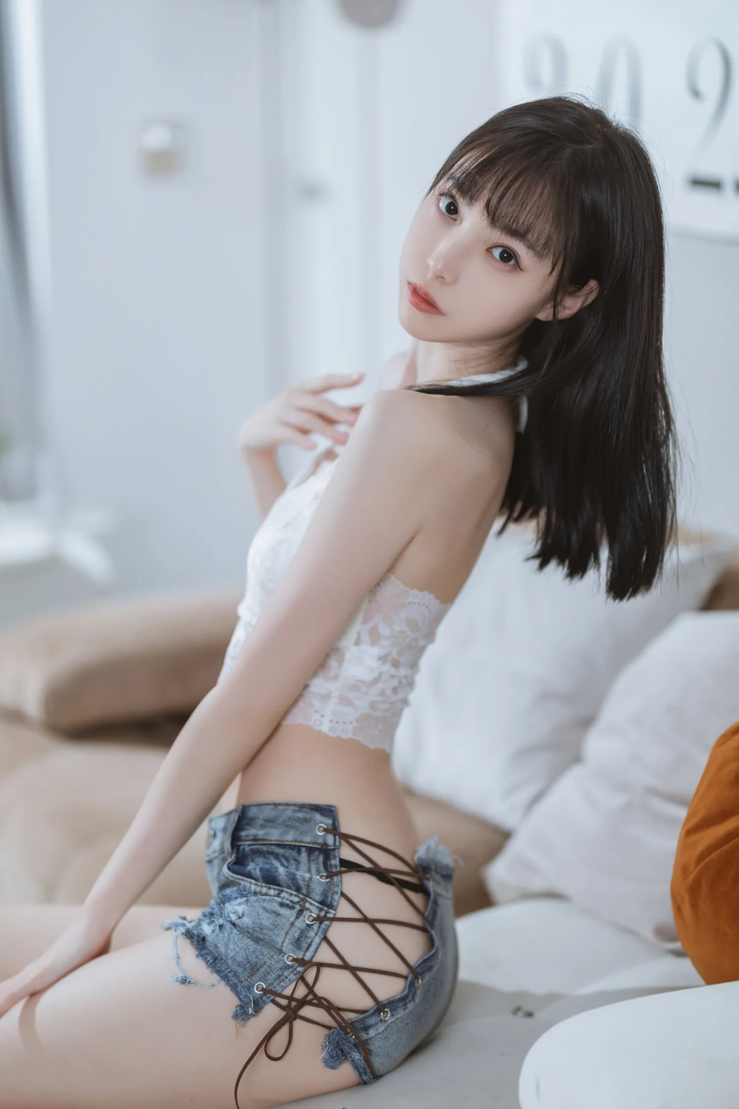 许岚LAN NO.029 纯欲吊带 NO.0000