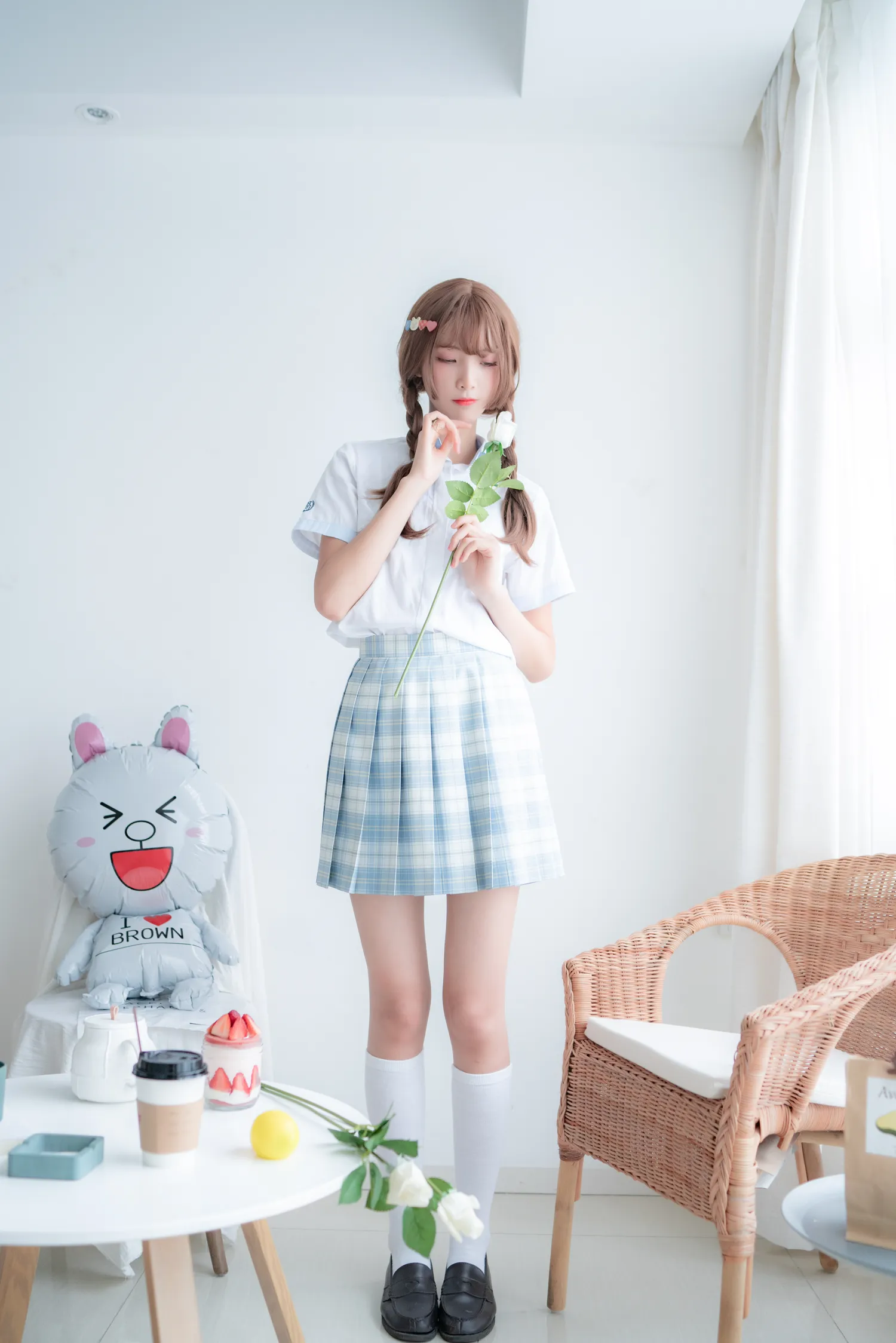 西瓜少女 NO.003 民宿私房淡蓝JKS NO.0000