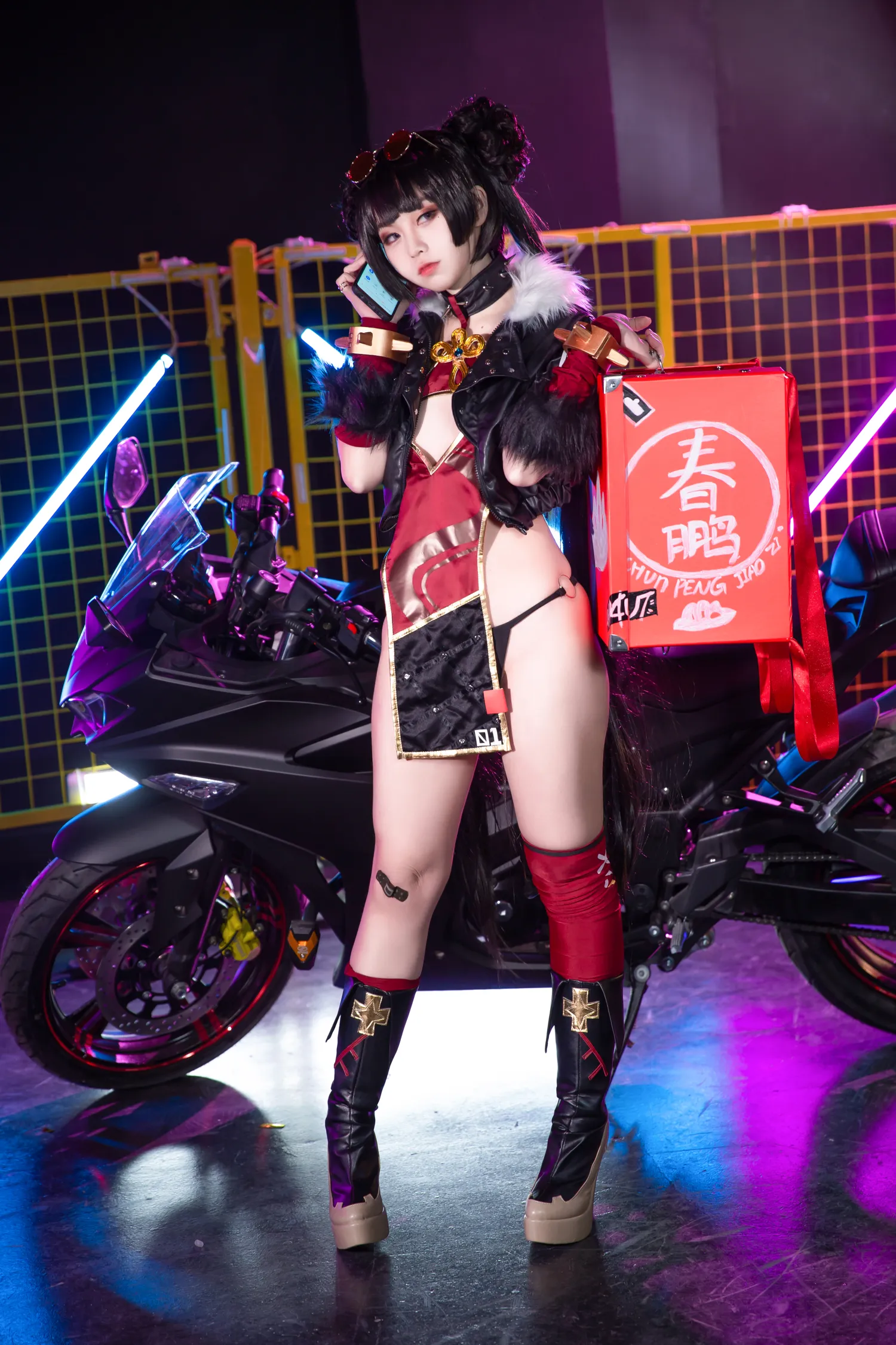 G44不会受伤 NO.009 春鹏饺子外卖小妹 NO.0000