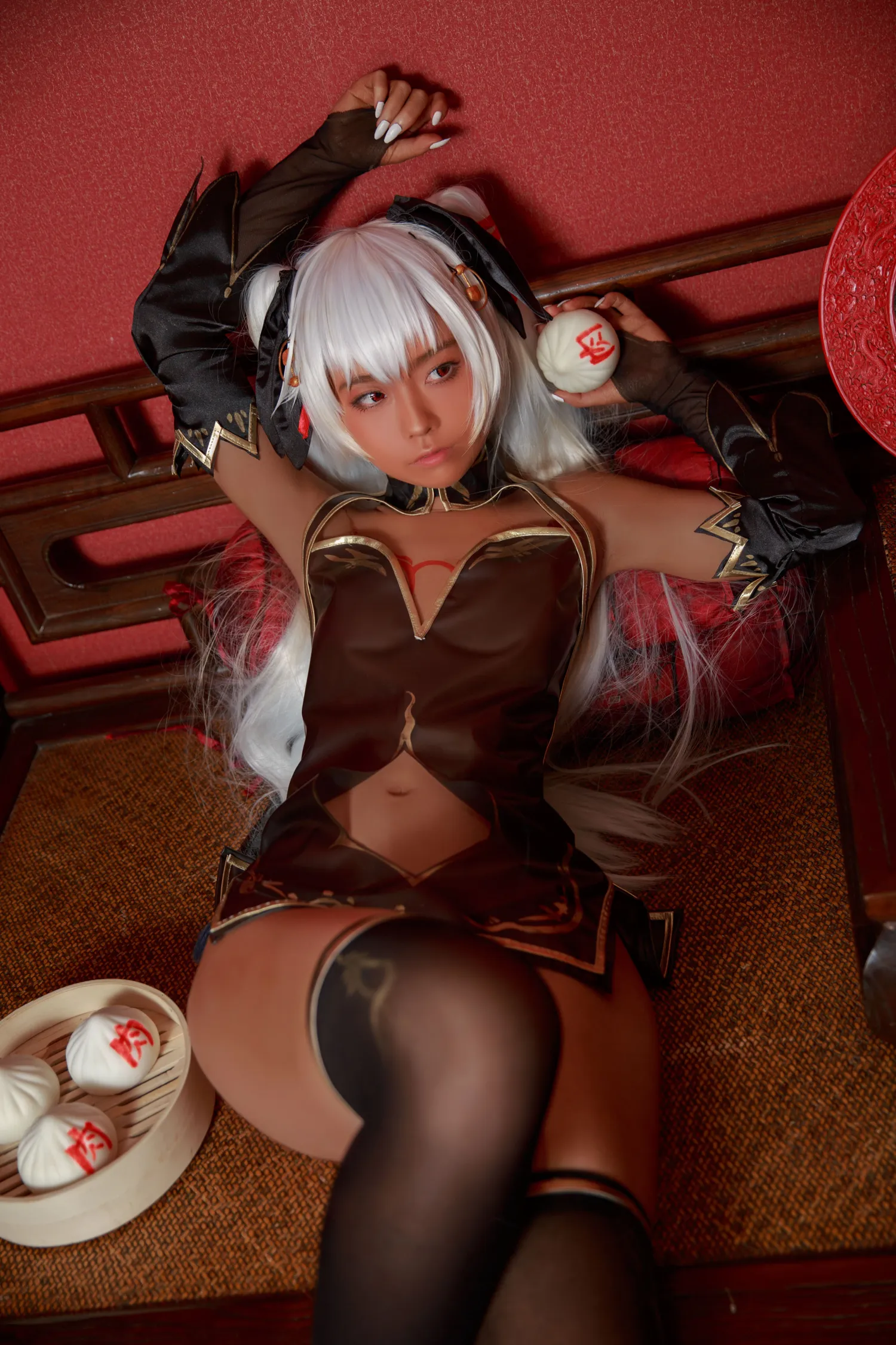 G44不会受伤 NO.024 褐色旗袍娘 NO.0000