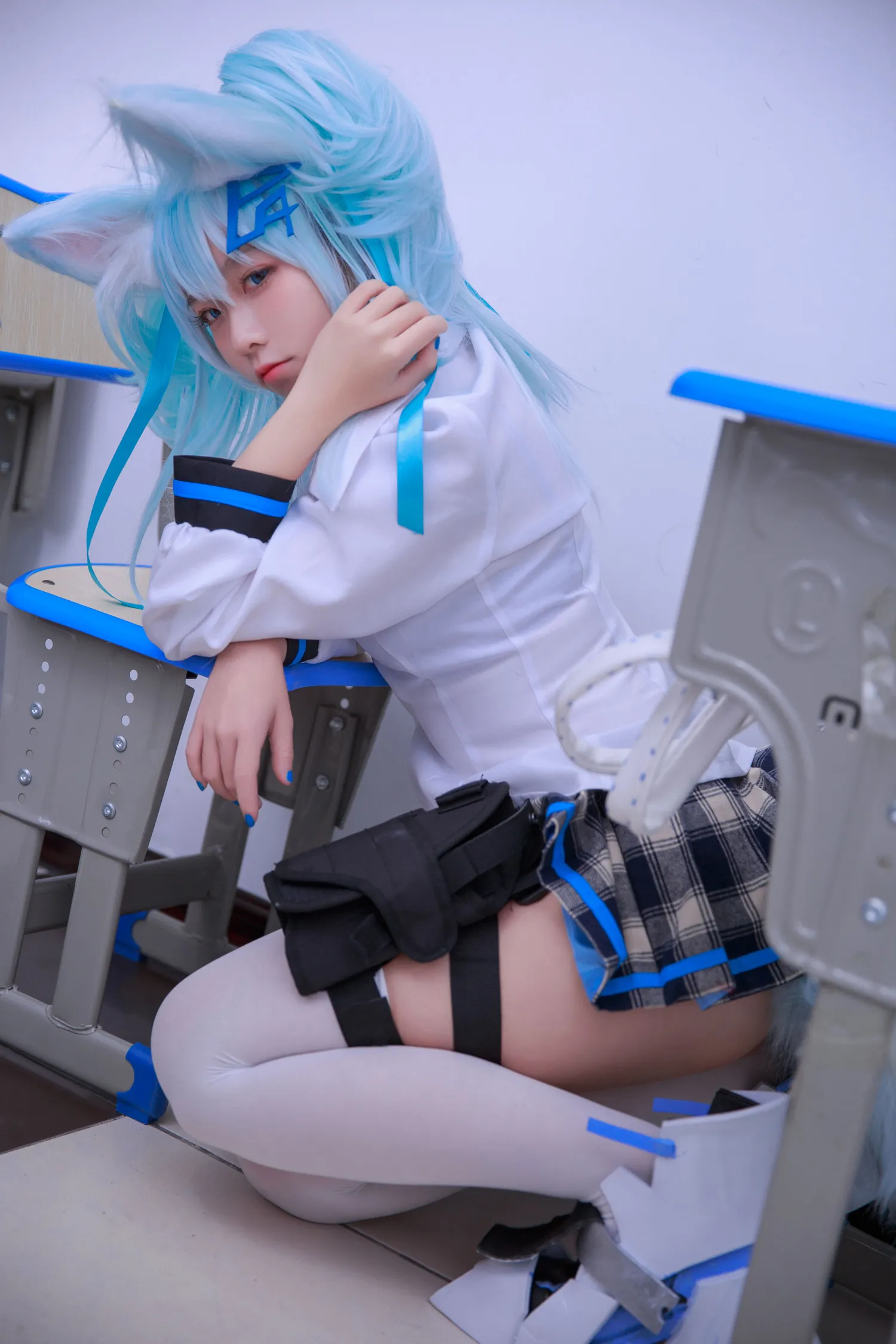 G44不会受伤 NO.044 少女前线 PA15校服 NO.0000