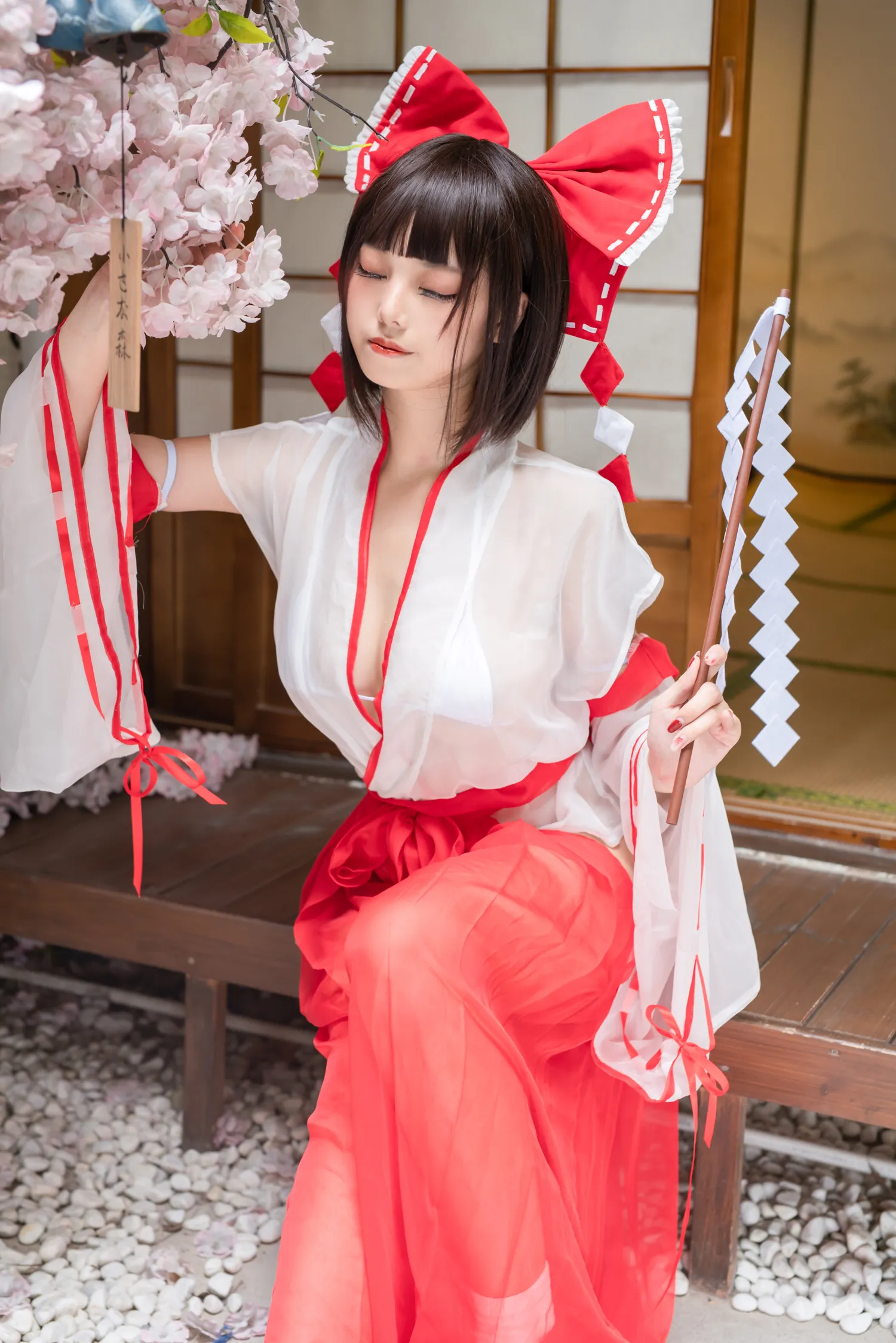 蜜汁猫裘 NO.042 透明巫女姐姐 NO.0000