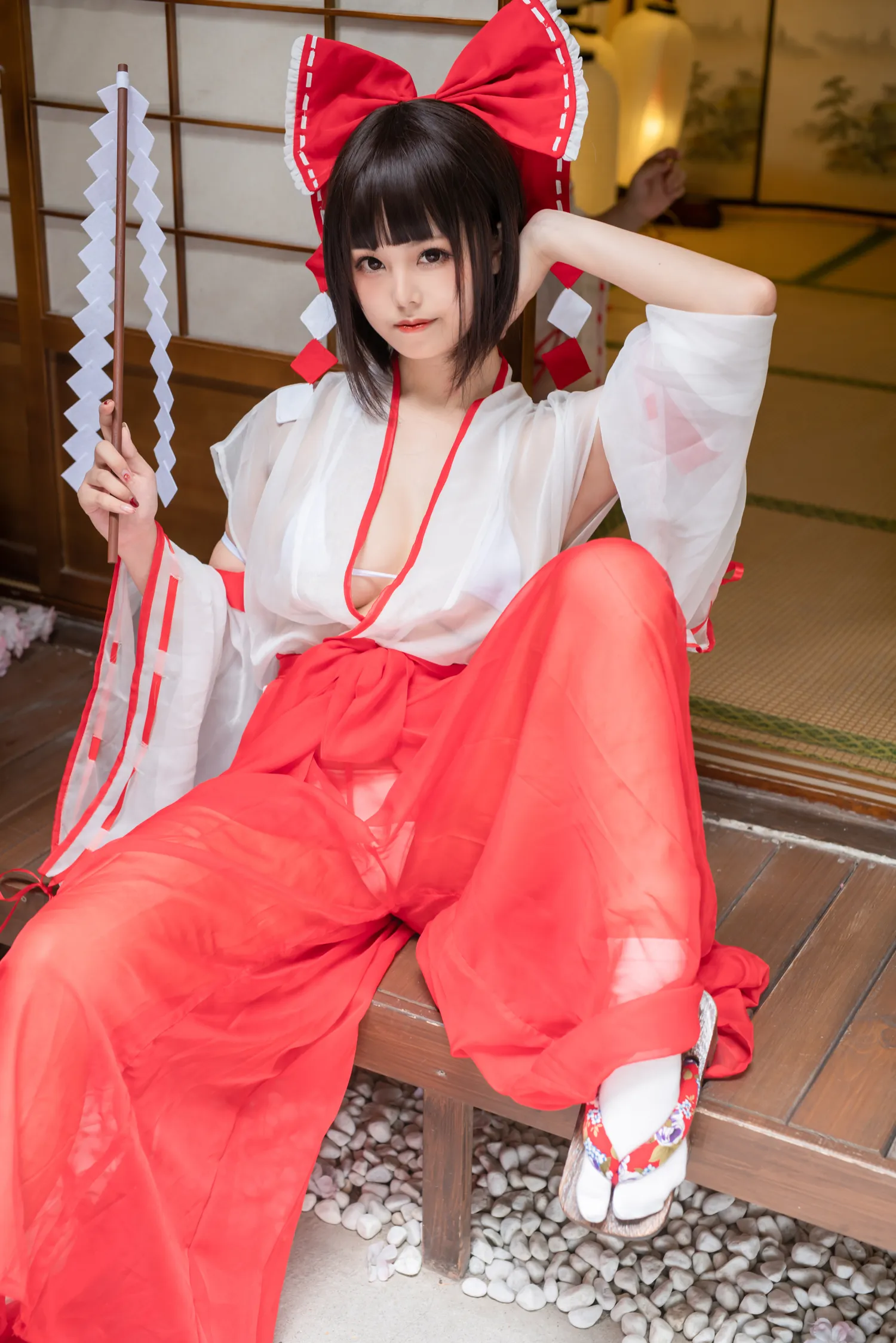 蜜汁猫裘 NO.042 透明巫女姐姐 NO.0000
