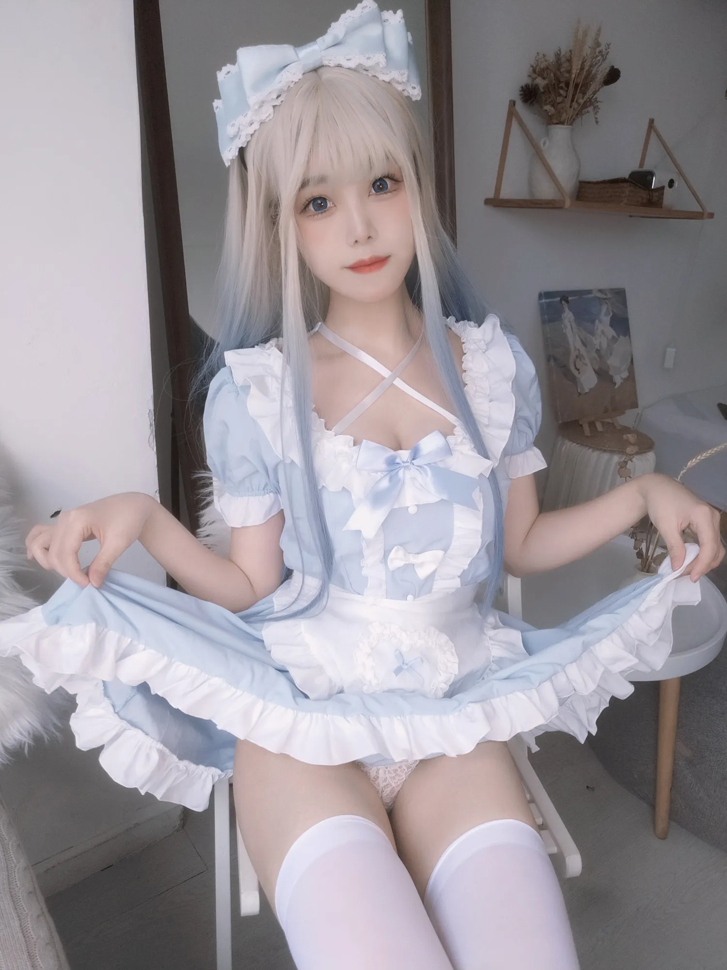 蜜汁猫裘 NO.085 蓝baby NO.0000