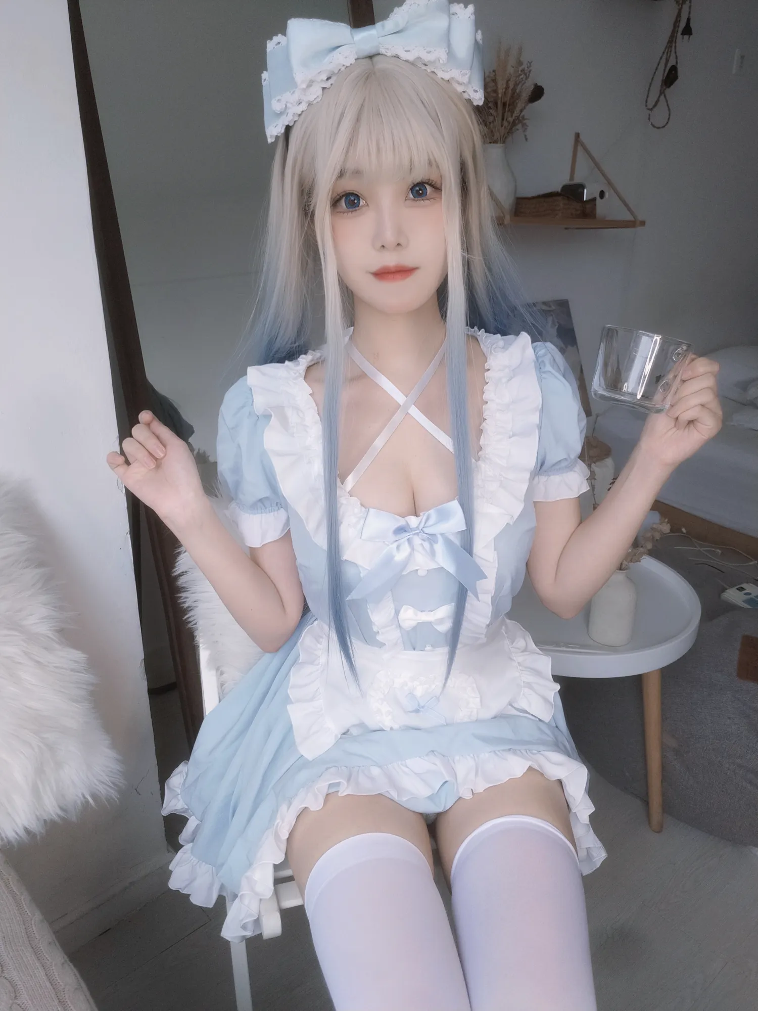 蜜汁猫裘 NO.085 蓝baby NO.0000