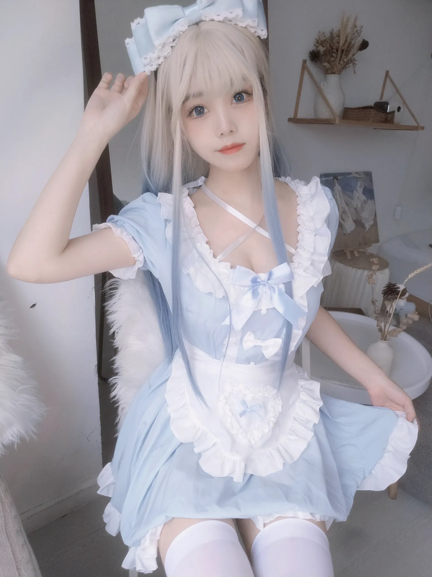 蜜汁猫裘 NO.085 蓝baby NO.0000