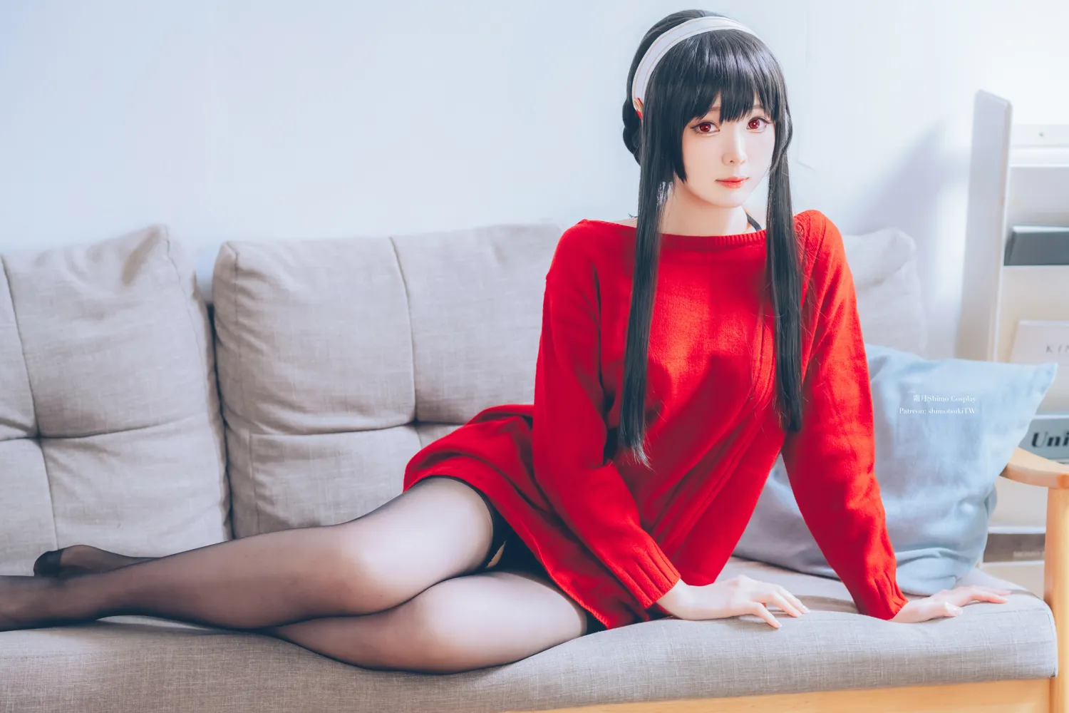 霜月shimo NO.080 Yor Forger Red Sweater NO.0000