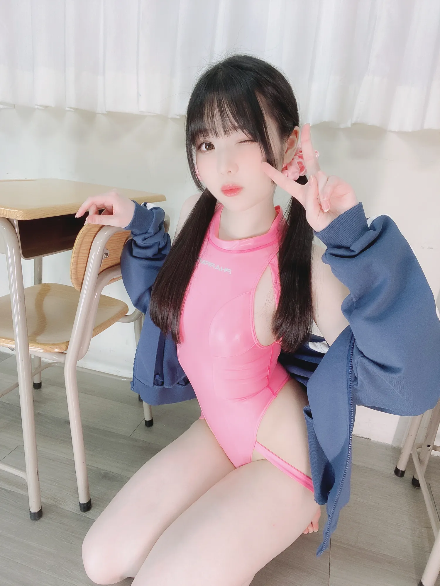 霜月shimo NO.081 Pink Swimsuit NO.0000