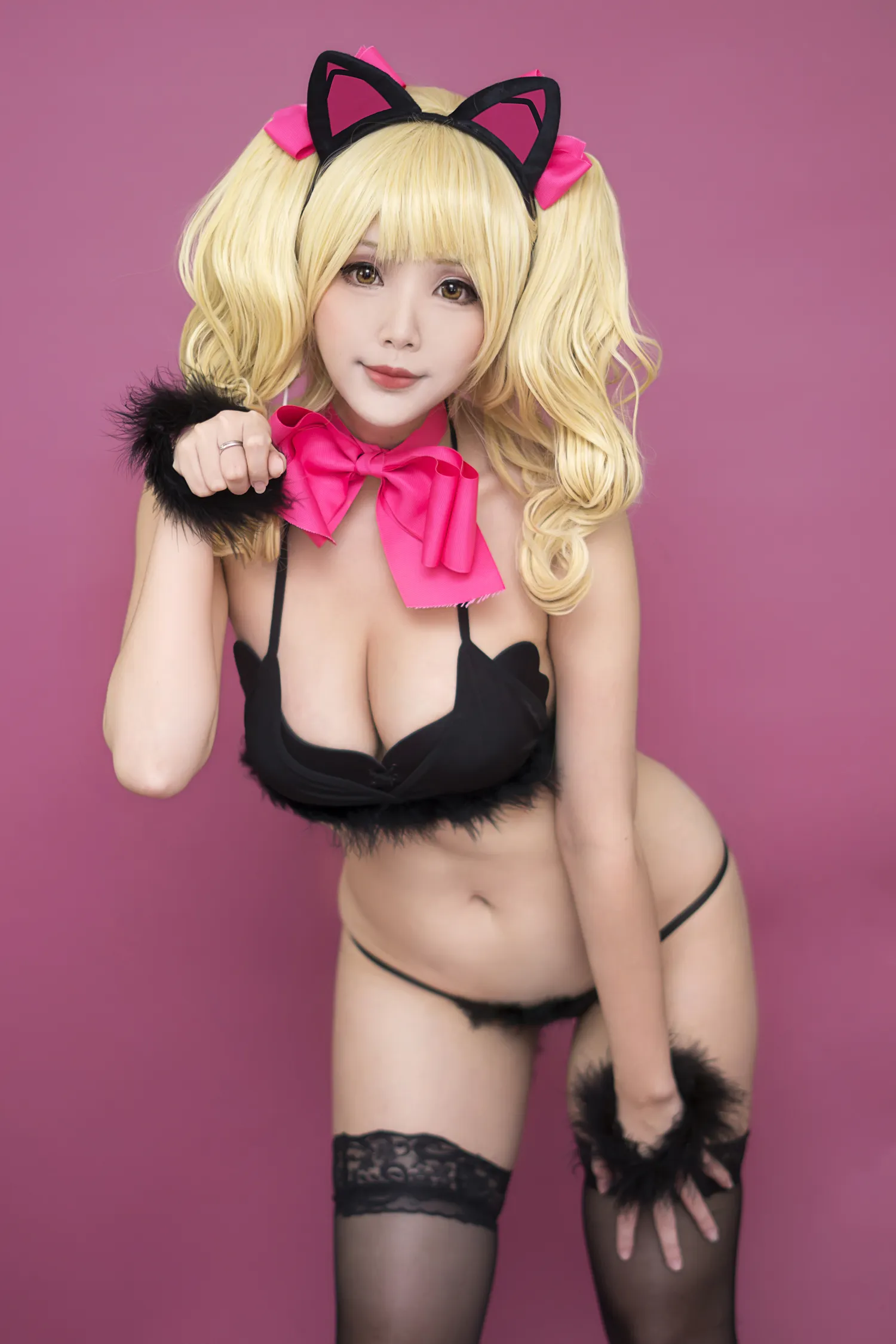 Hana Bunny NO.015 Black Cat D.Va NO.0000