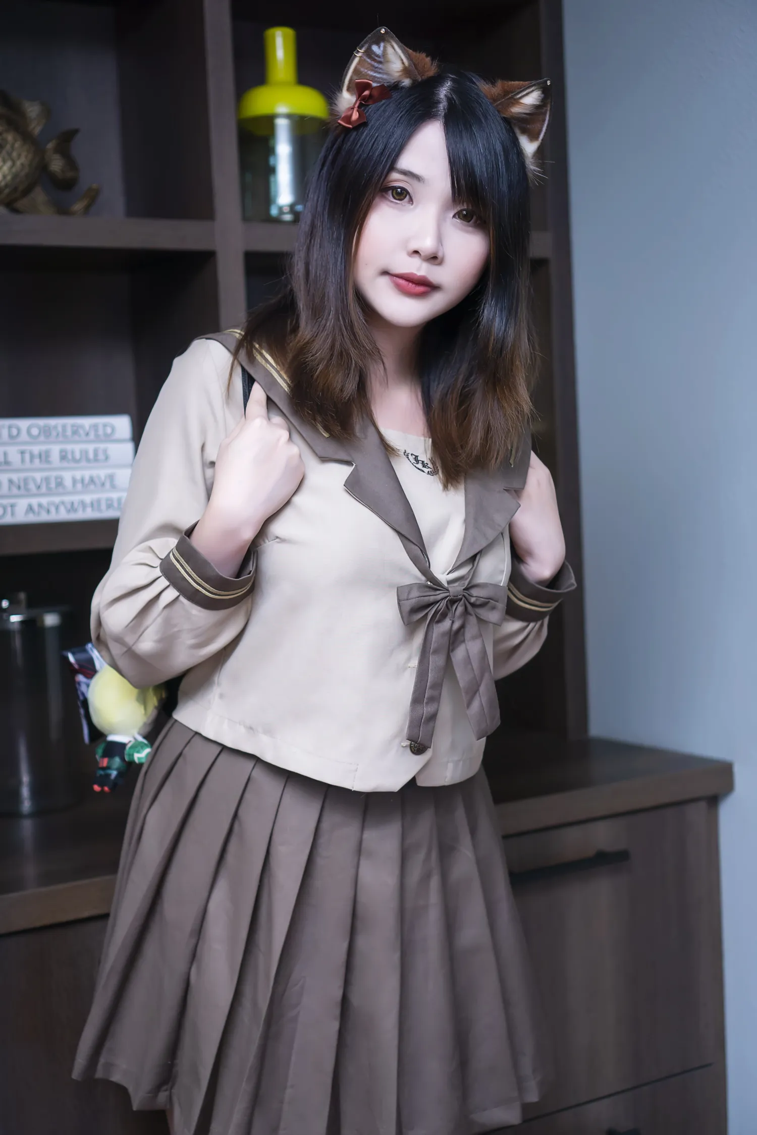 Hana Bunny NO.058 Kitty School Girl NO.0000