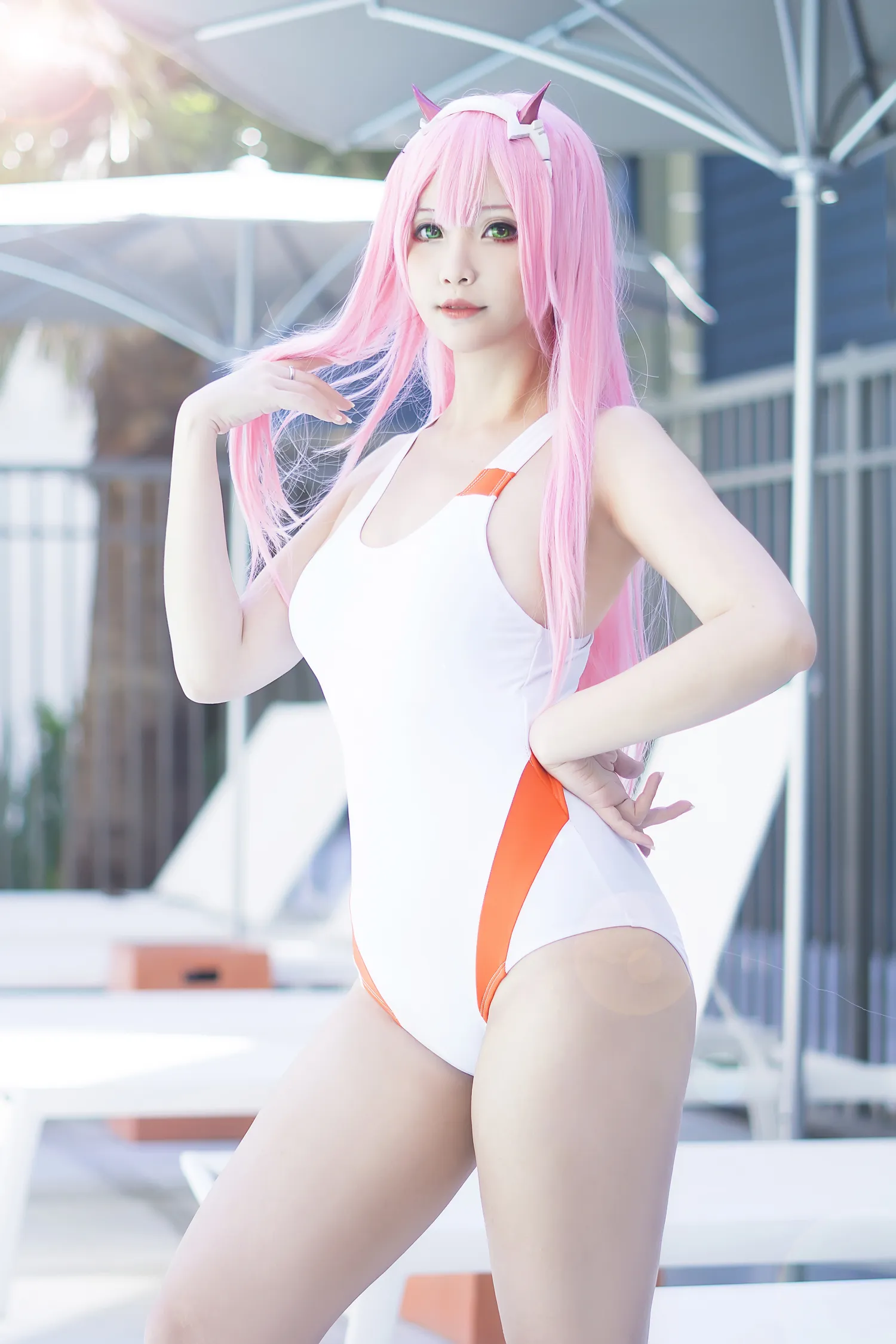 Hana Bunny NO.143 Zero Two Swimsuit NO.0000
