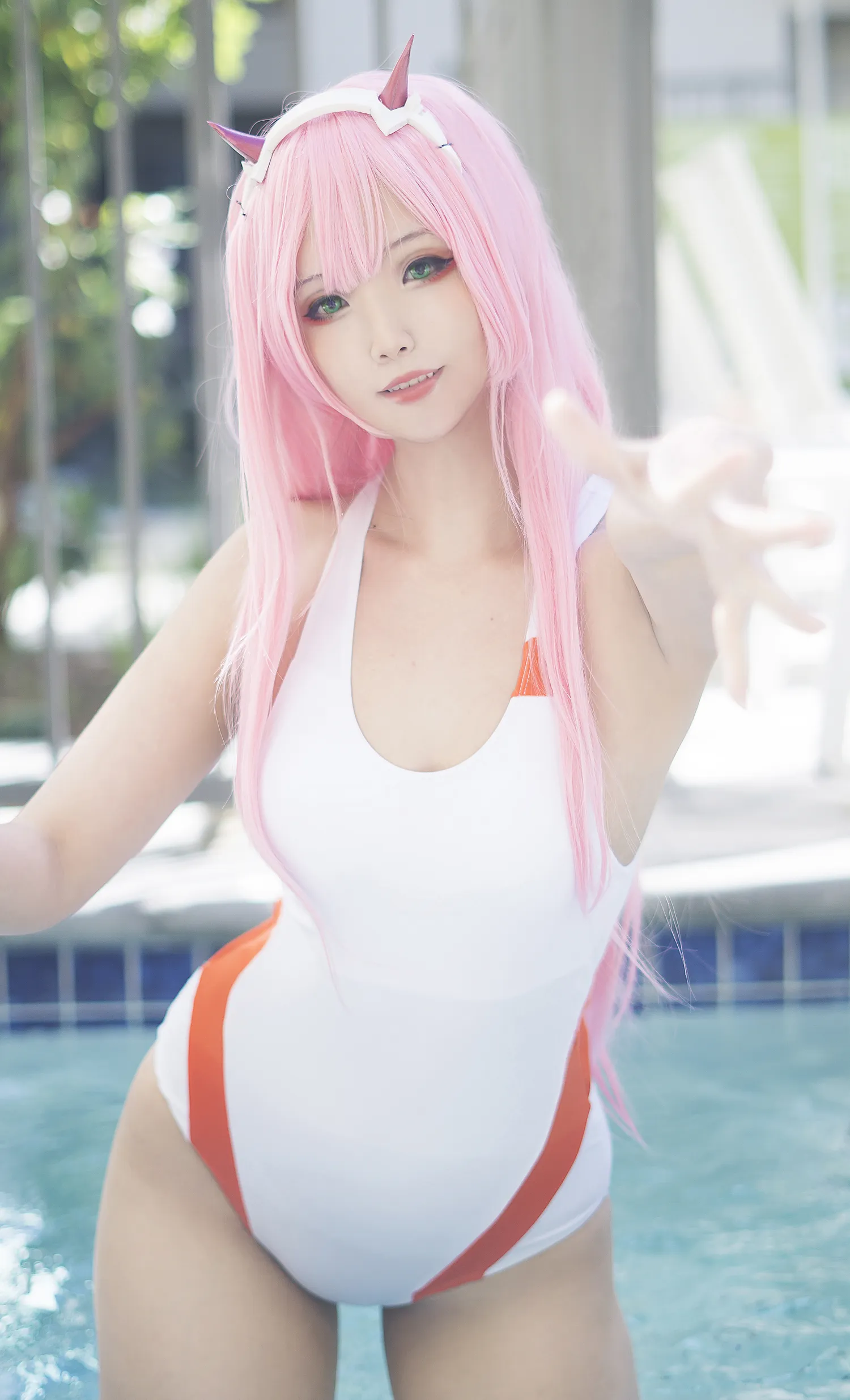 Hana Bunny NO.143 Zero Two Swimsuit NO.0000