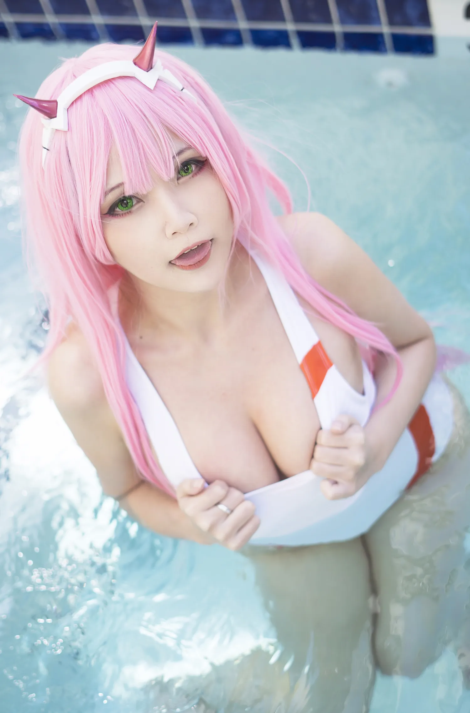 Hana Bunny NO.143 Zero Two Swimsuit NO.0000