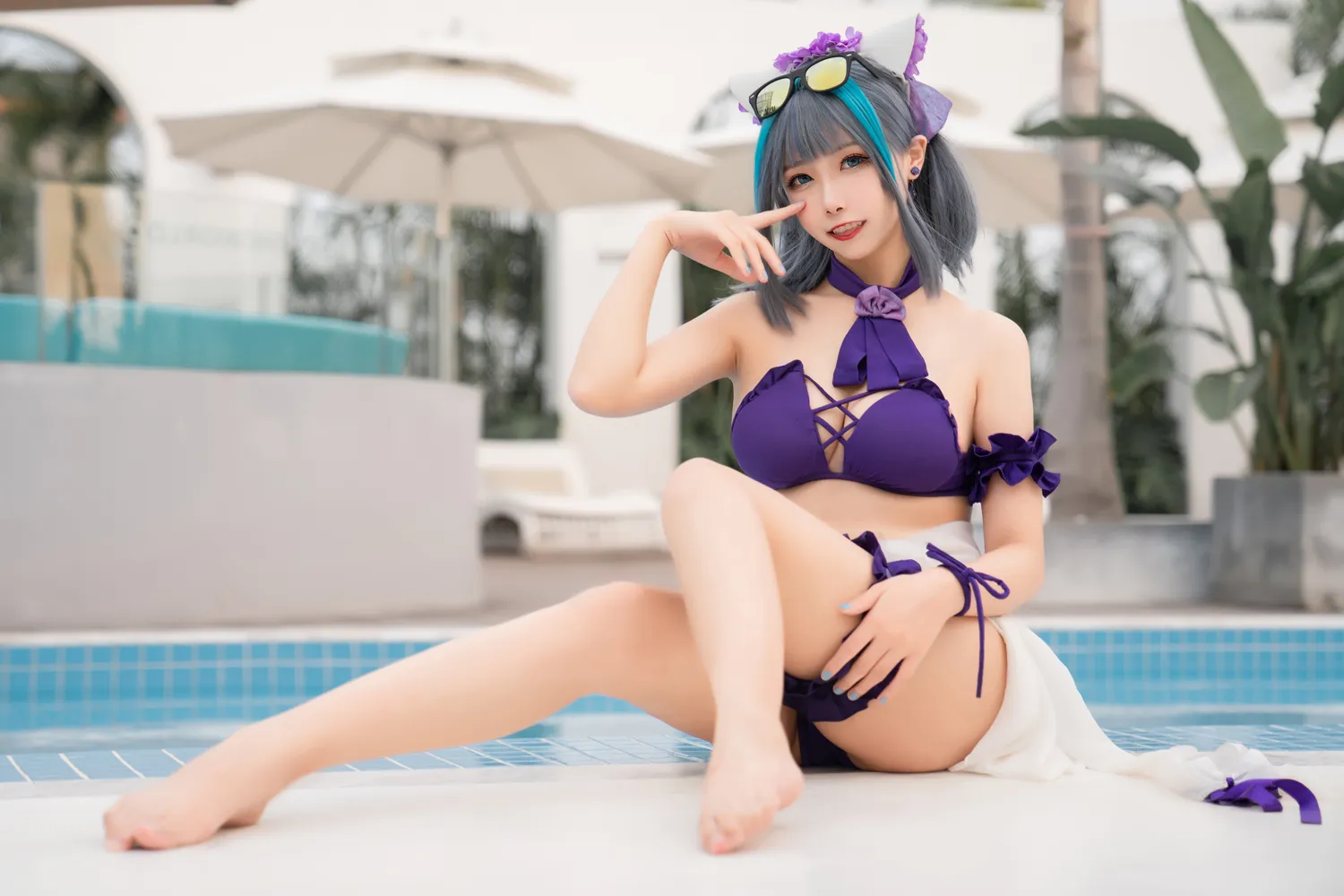 Momoko葵葵 NO.021 柴郡水着 NO.0000